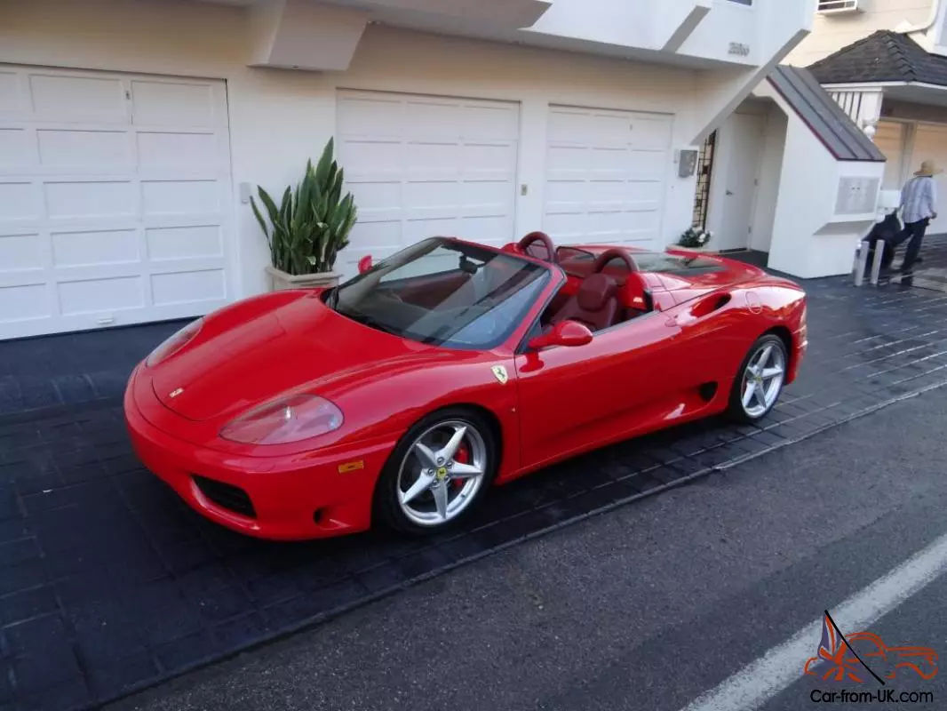 Wallpaper #--q5UpMBlwTYPL18AAm2124 2003 Ferrari 360 Modena Spyder Convertible Fabspeed Exhaust Serviced