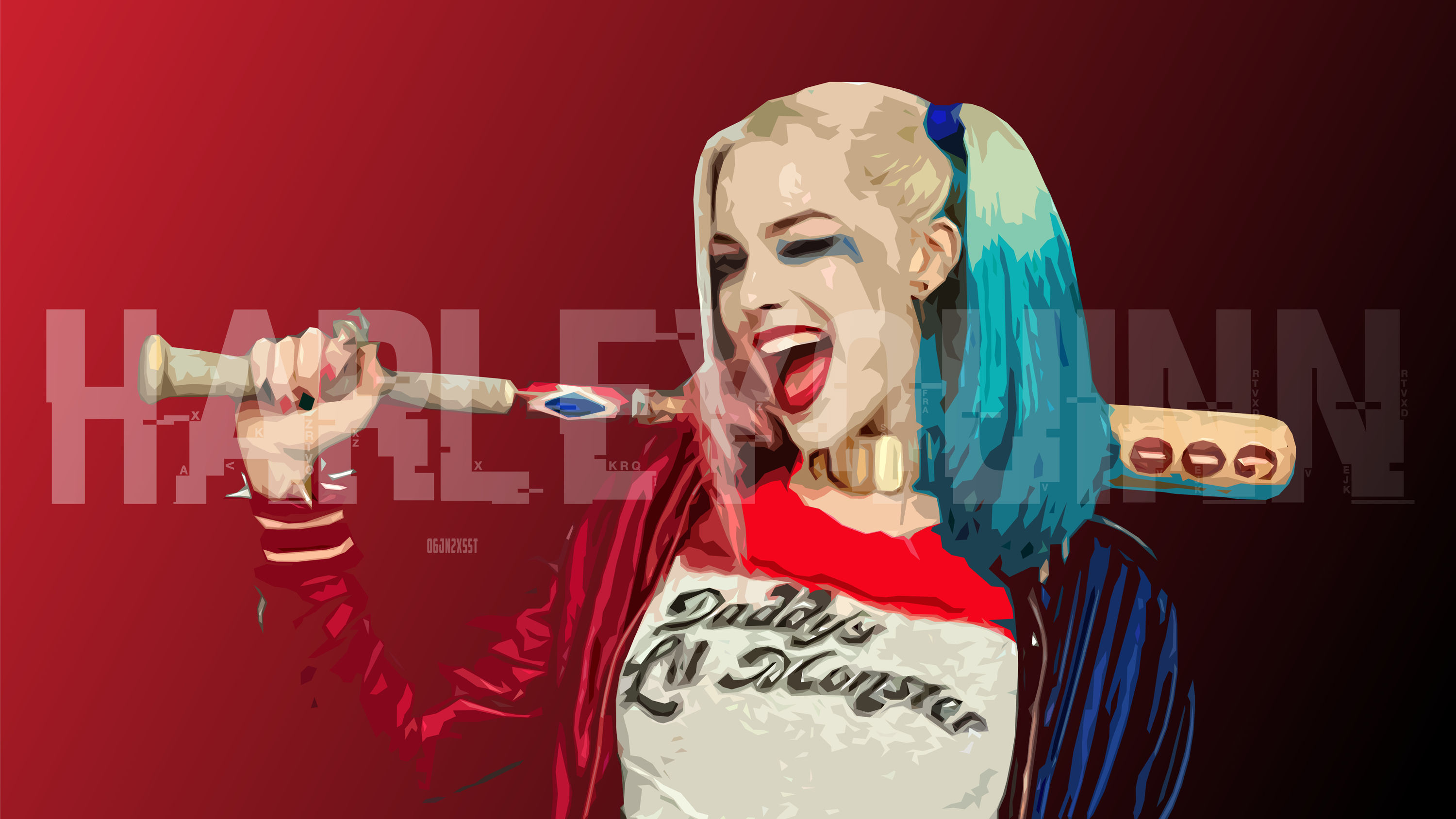 Wallpaper #YWcr-5IBSpphPi3-CZPD162 Harley Quinn Digital Art HD Hd Artist 4K Wallpapers Images