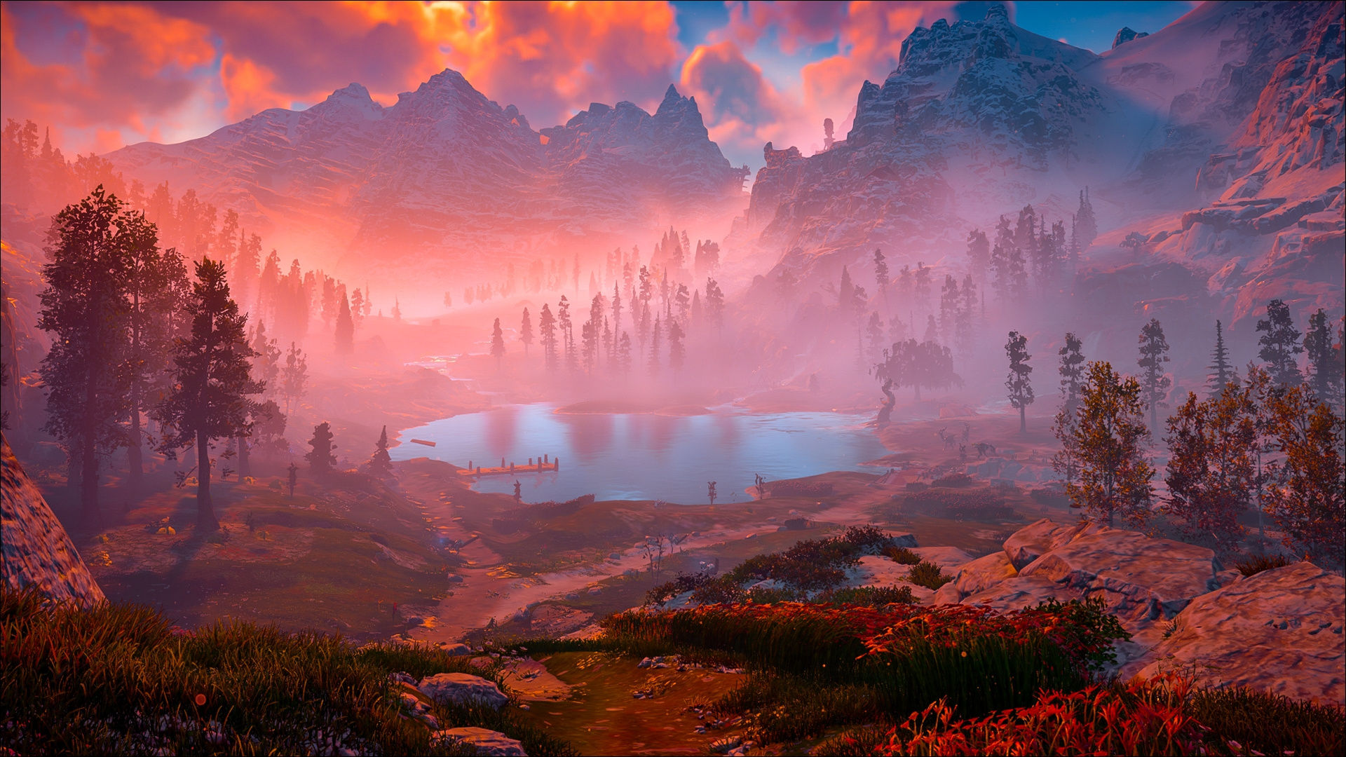 Wallpaper #_X2V9I4Bnwiau_P6og_p58 1920x1080 Horizon Zero Dawn Game Nature Laptop Full HD 1080p HD 4K