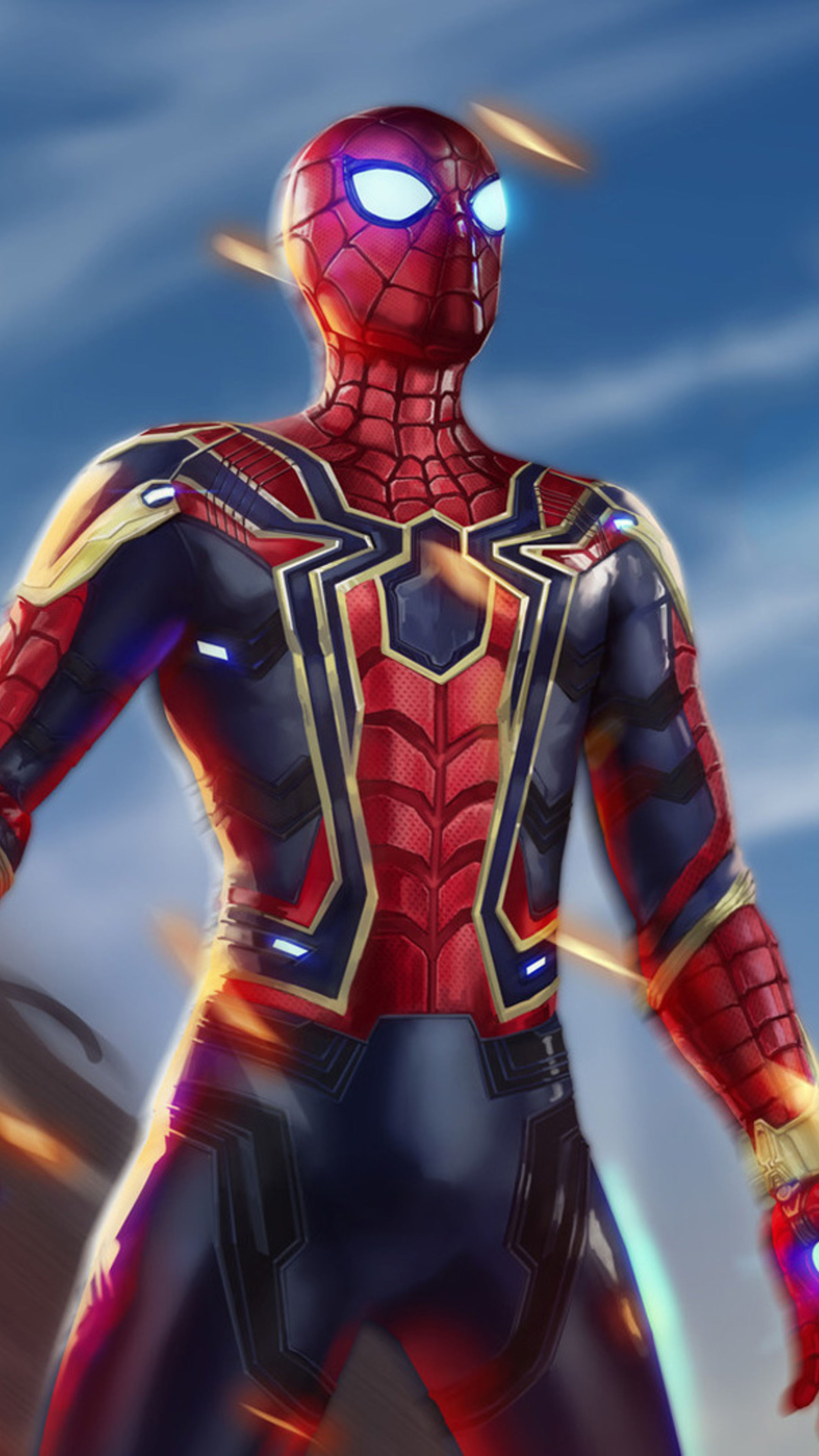 Wallpaper #533G8o4Bnwiau_P62wtf20 2160x3840 Iron Spiderman Avengers Infiniy War Sony Xperia Xxzz5