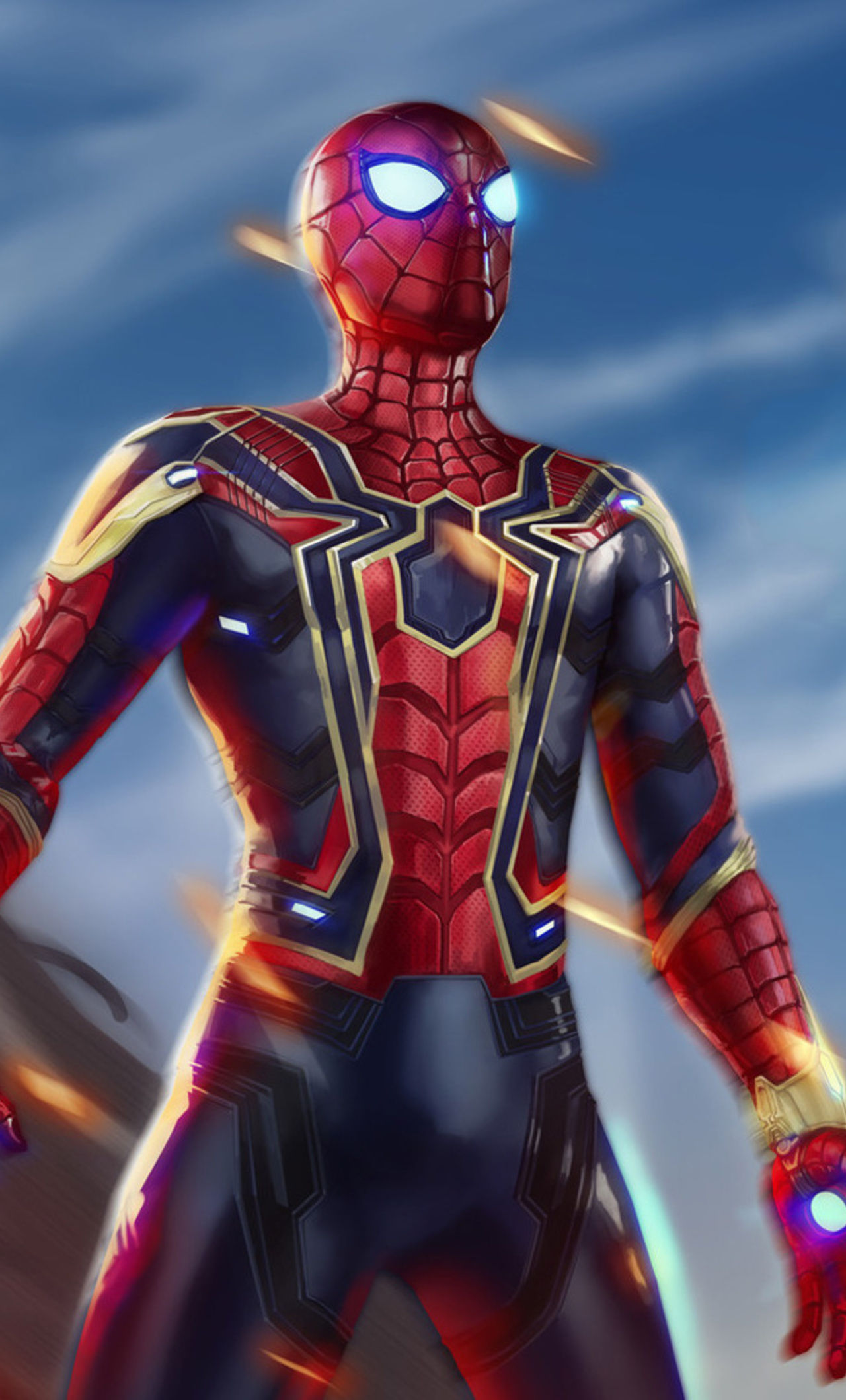 Wallpaper #MBk9BY8BtGB6xQ78eVEQ48 1280x2120 Iron Spiderman Avengers Infiniy War iPhone 6 HD 4K