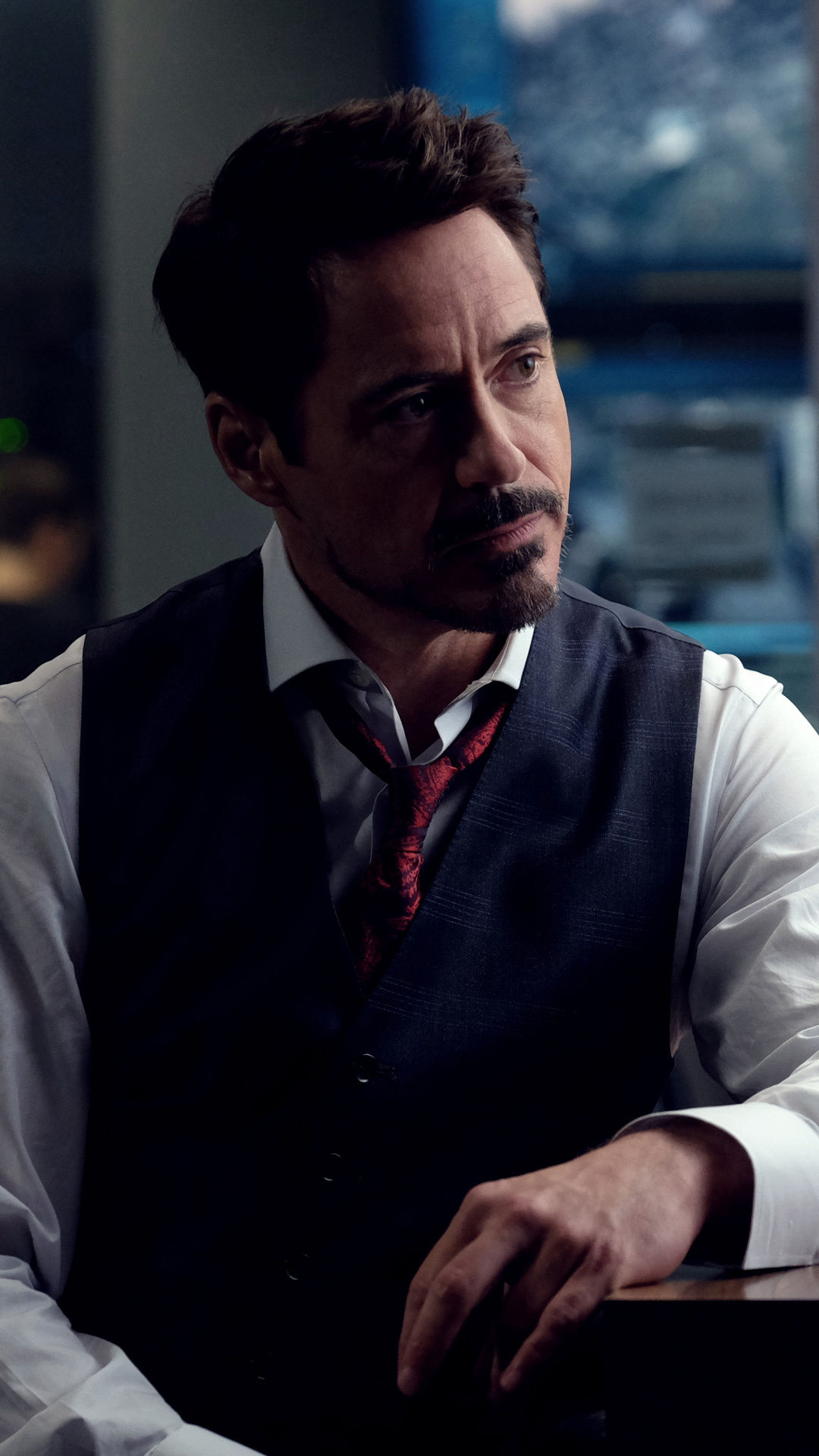 Wallpaper #LaWWOJMBVBiSkHCaEo7C66 1080x1920 Robert Downey as Tony Stark in Avengers Infinity War 2018 4K