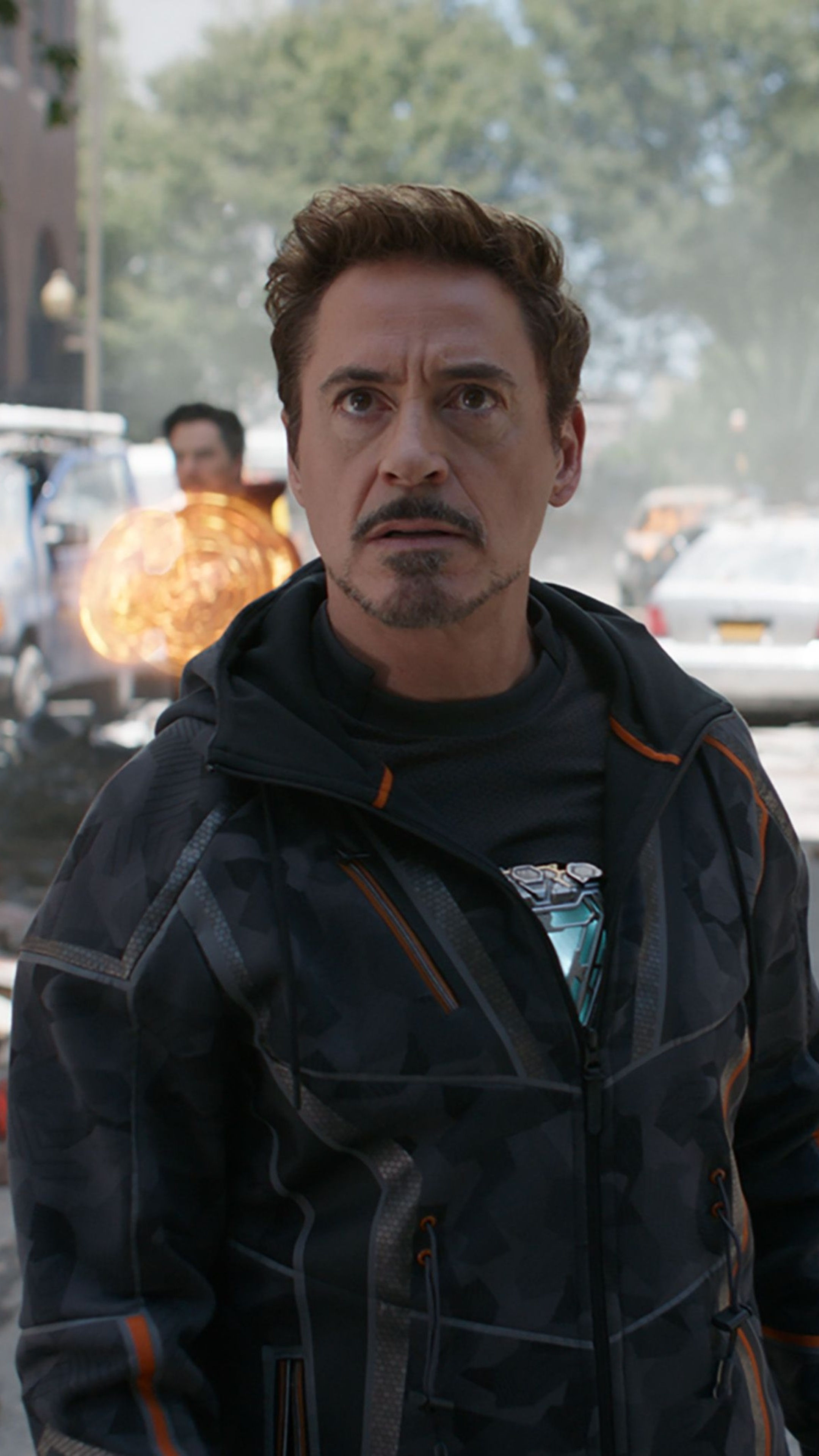 Wallpaper #QmenApMBSpphPi3-VLA4199 2160x3840 Robert Downey as Tony Stark in Avengers Infinity War 2018