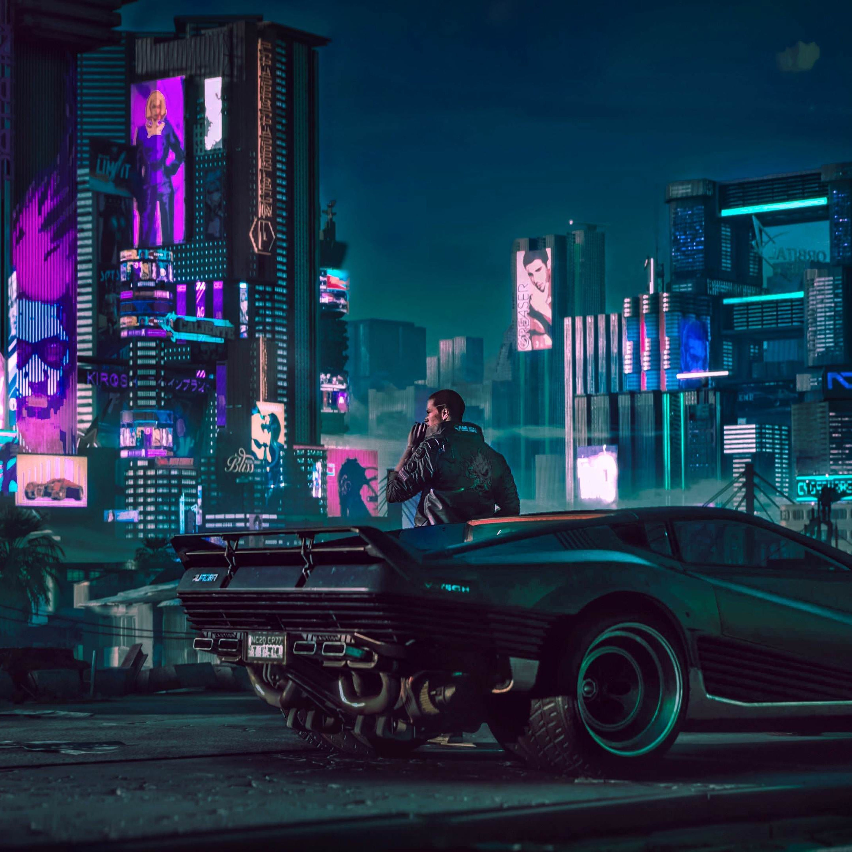 Wallpaper #oH1a844Bnwiau_P6jwzs4 2932x2932 2018 Cyberpunk 2077 4K iPad Pro Retina Display HD 4K