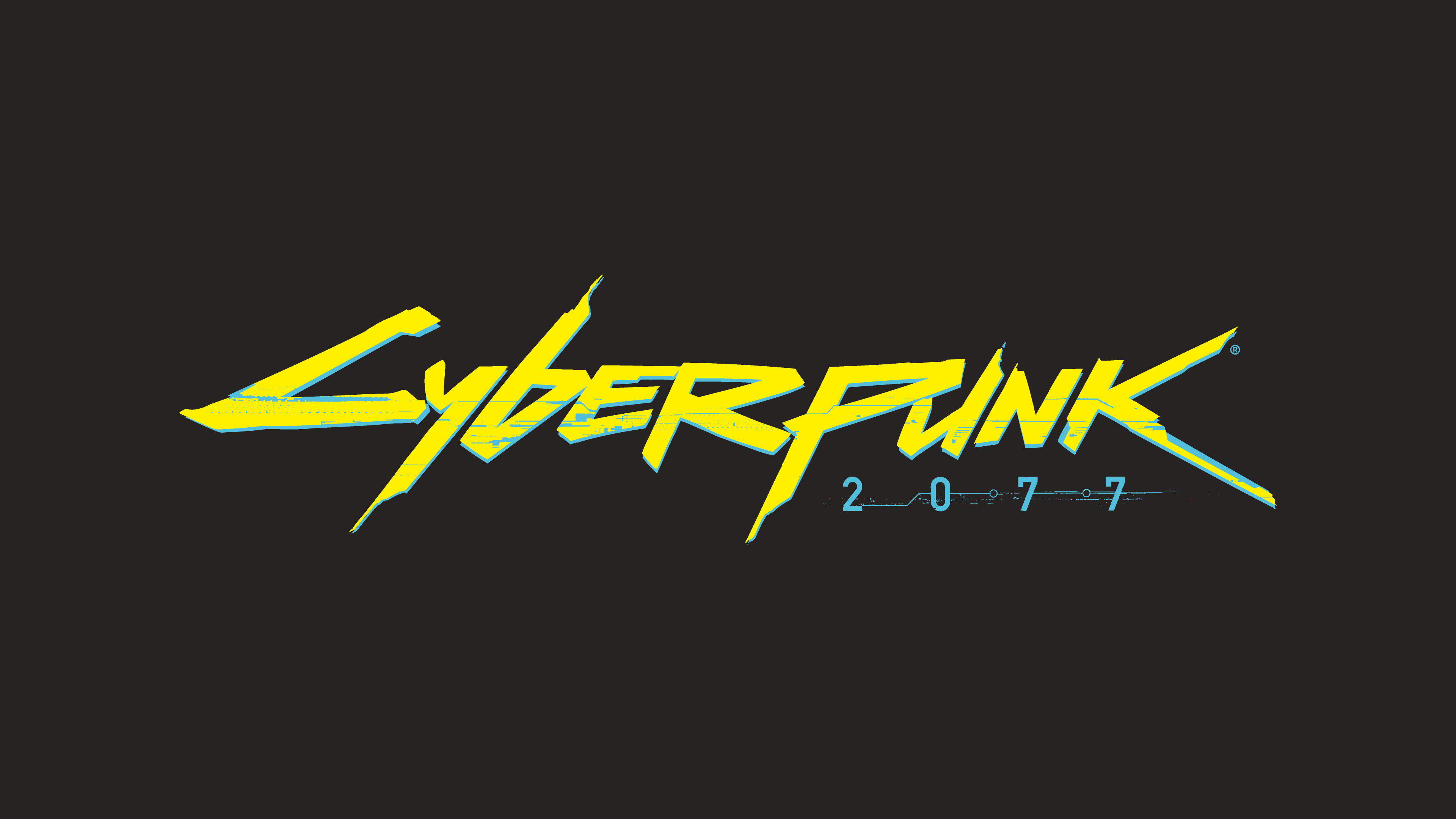 Wallpaper #kUWVlI4B7YBJg1BVSJ-I1 Cyberpunk 2077 Game Logo 4K HD Games 4K Wallpapers Images