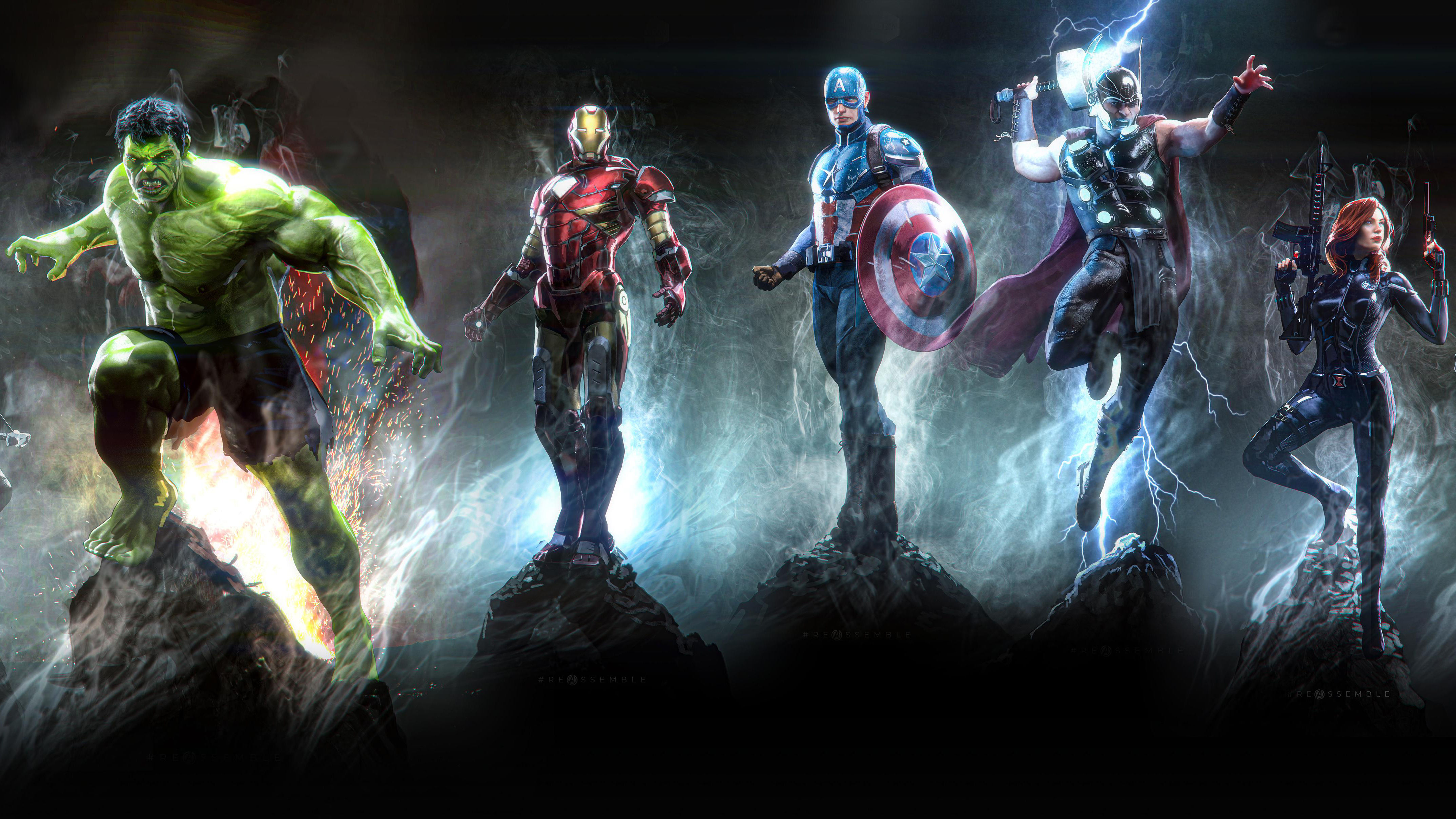 Wallpaper #XX3Z8I4Bnwiau_P6mwcp47 1280x720 Avengers 4K Art 720p HD 4K Wallpapers Images Backgrounds