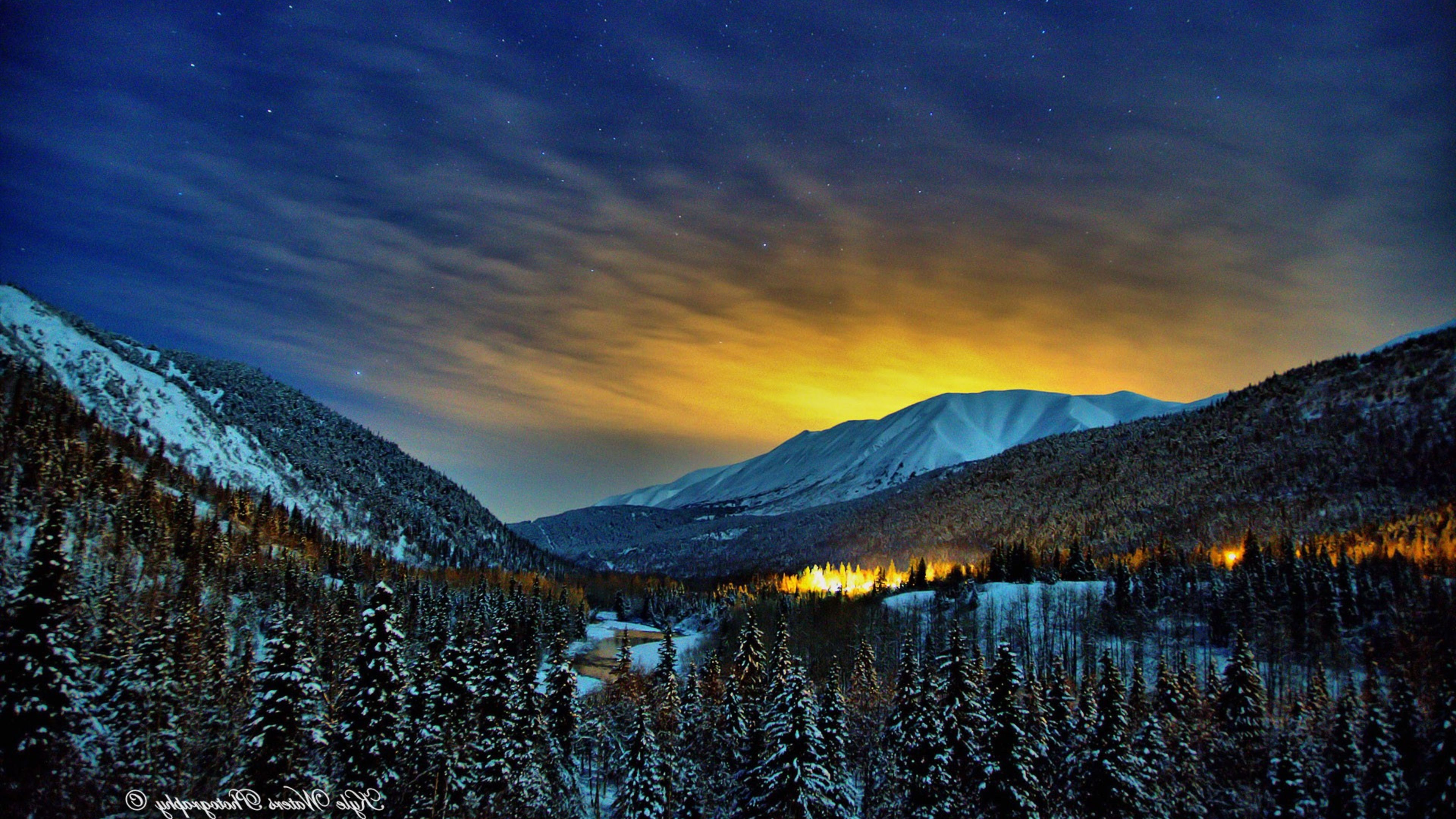 Wallpaper #Xh0aK5MBlOZrFDOkCcW-8 Alaska Winter Nights HD Nature 4K Wallpapers Images Backgrounds