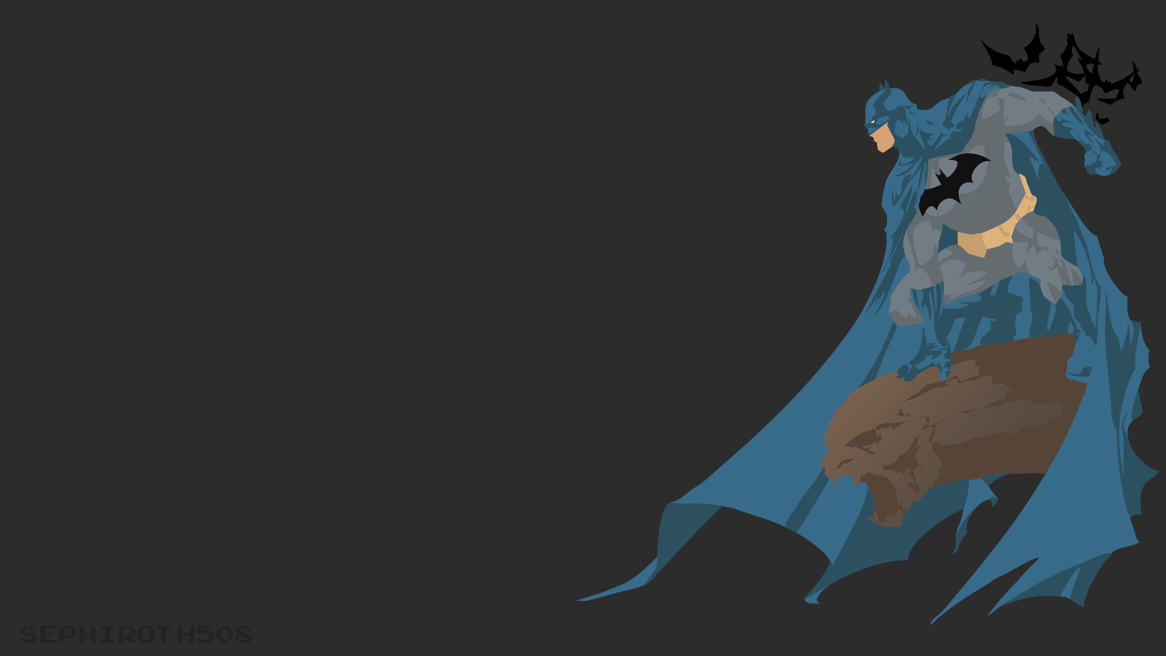 Wallpaper #wkXrlI4B7YBJg1BVIZ_-17 Batman Minimalist Art