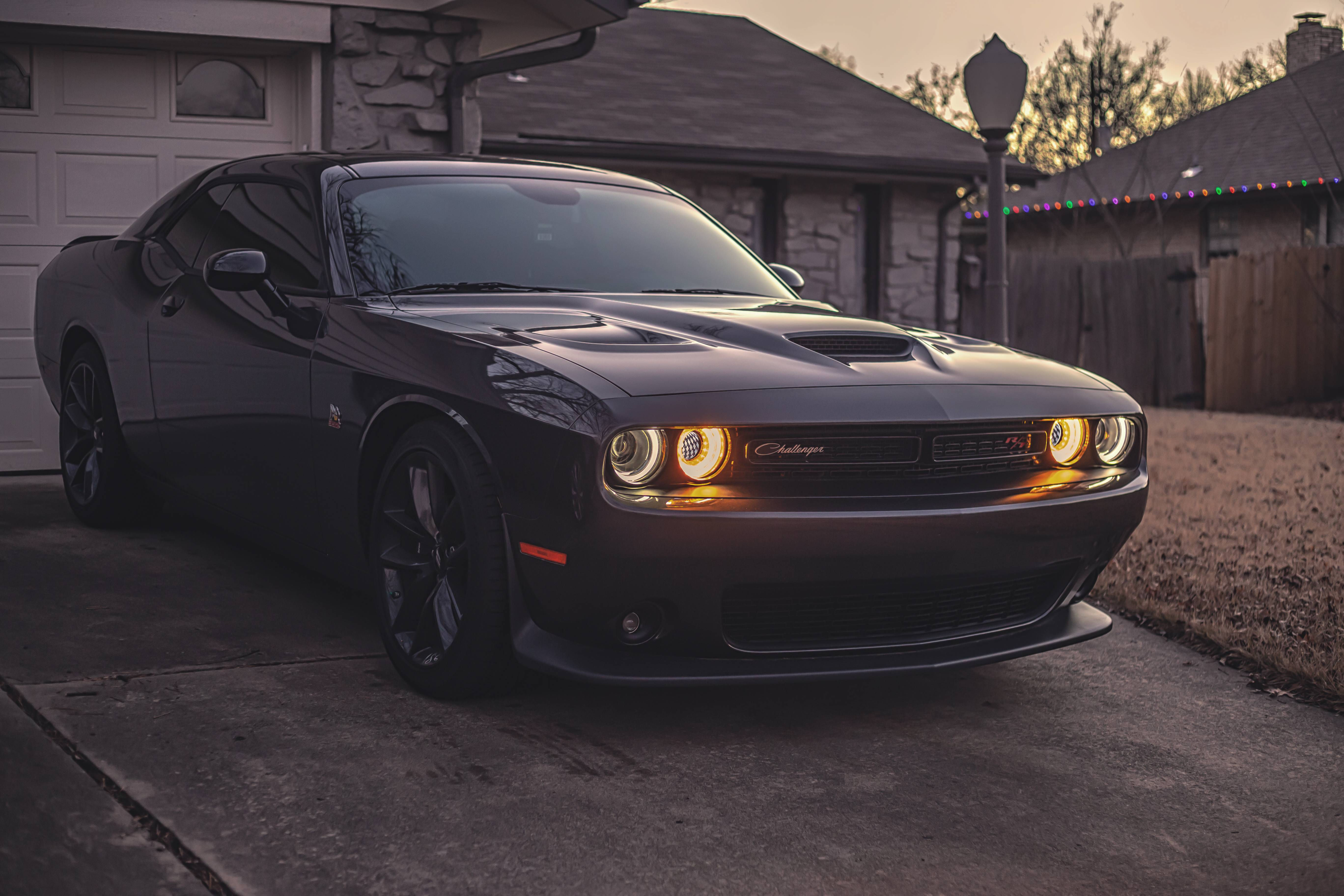 Wallpaper #84950 2018 Dodge Challenger Srt Demon Black Satin Hood Only 594 Miles Bone