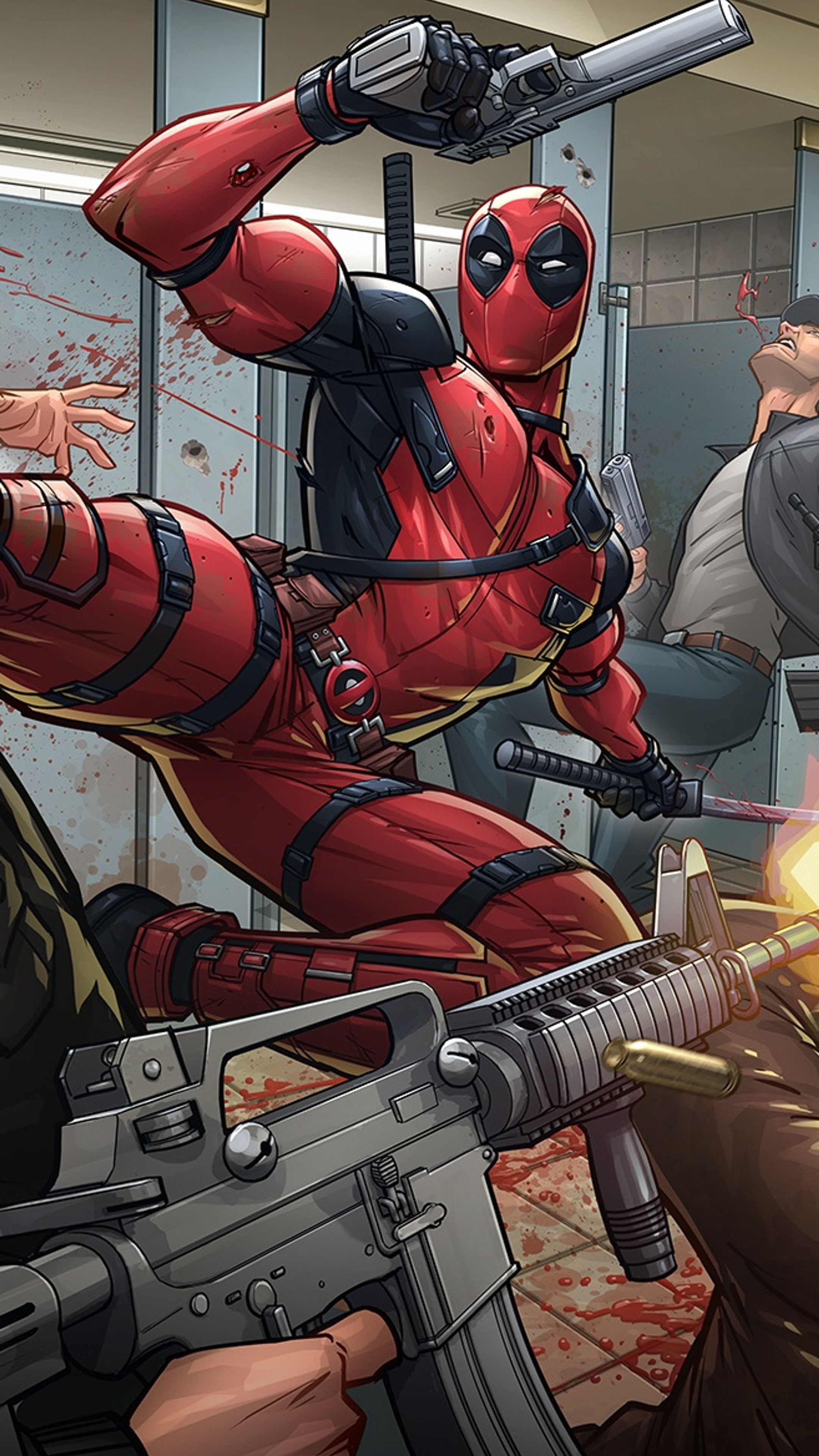 Wallpaper #pmjDFpMBSpphPi3-rQx912 2160x3840 Deadpool 2 Fanart Sony Xperia Xxzz5 Premium HD 4K