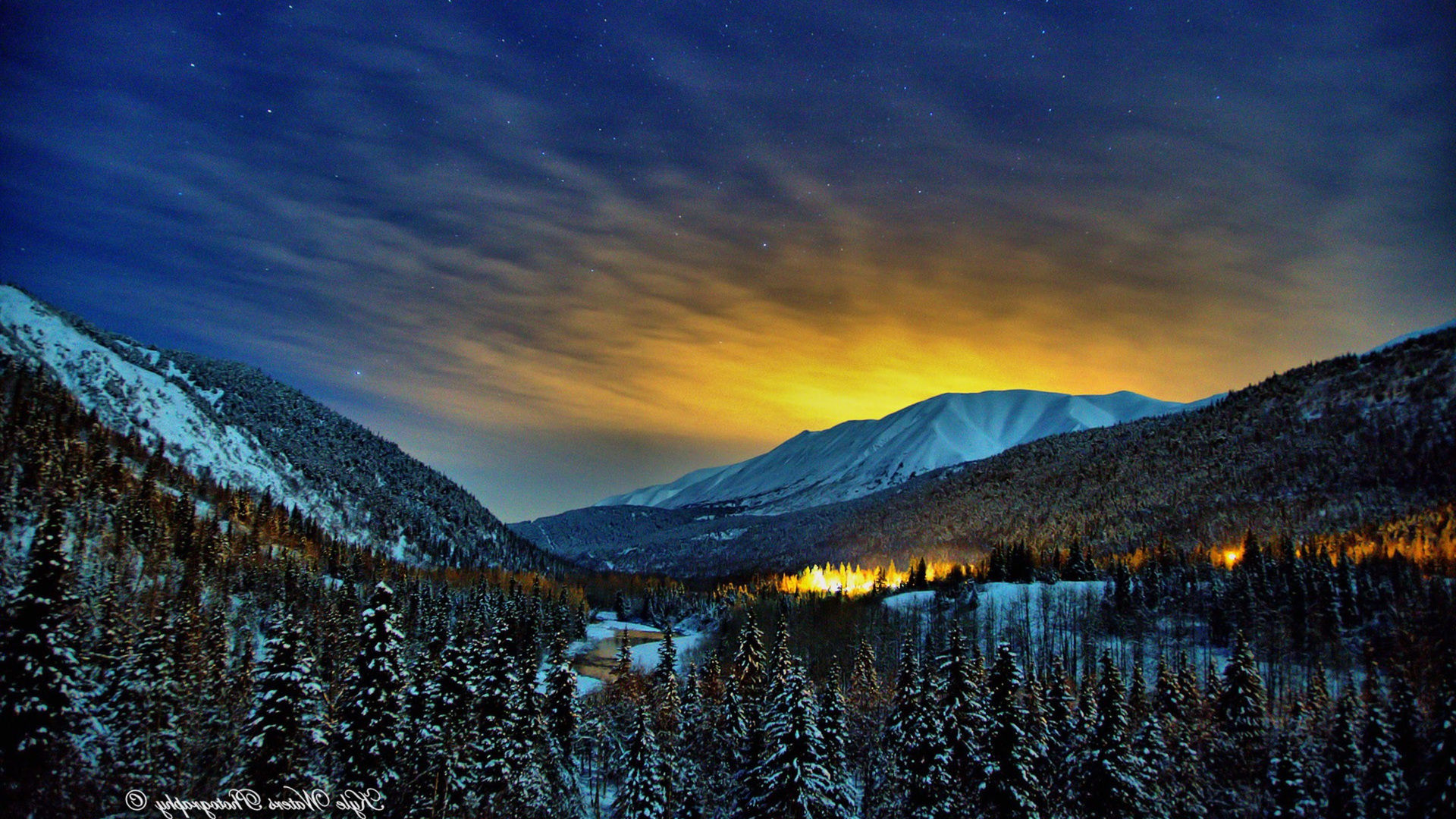 Wallpaper #yJyF4pIBZHQxiYarucCZ138 1920x1080 Alaska Winter Nights Laptop Full HD 1080p HD 4K Wallpapers