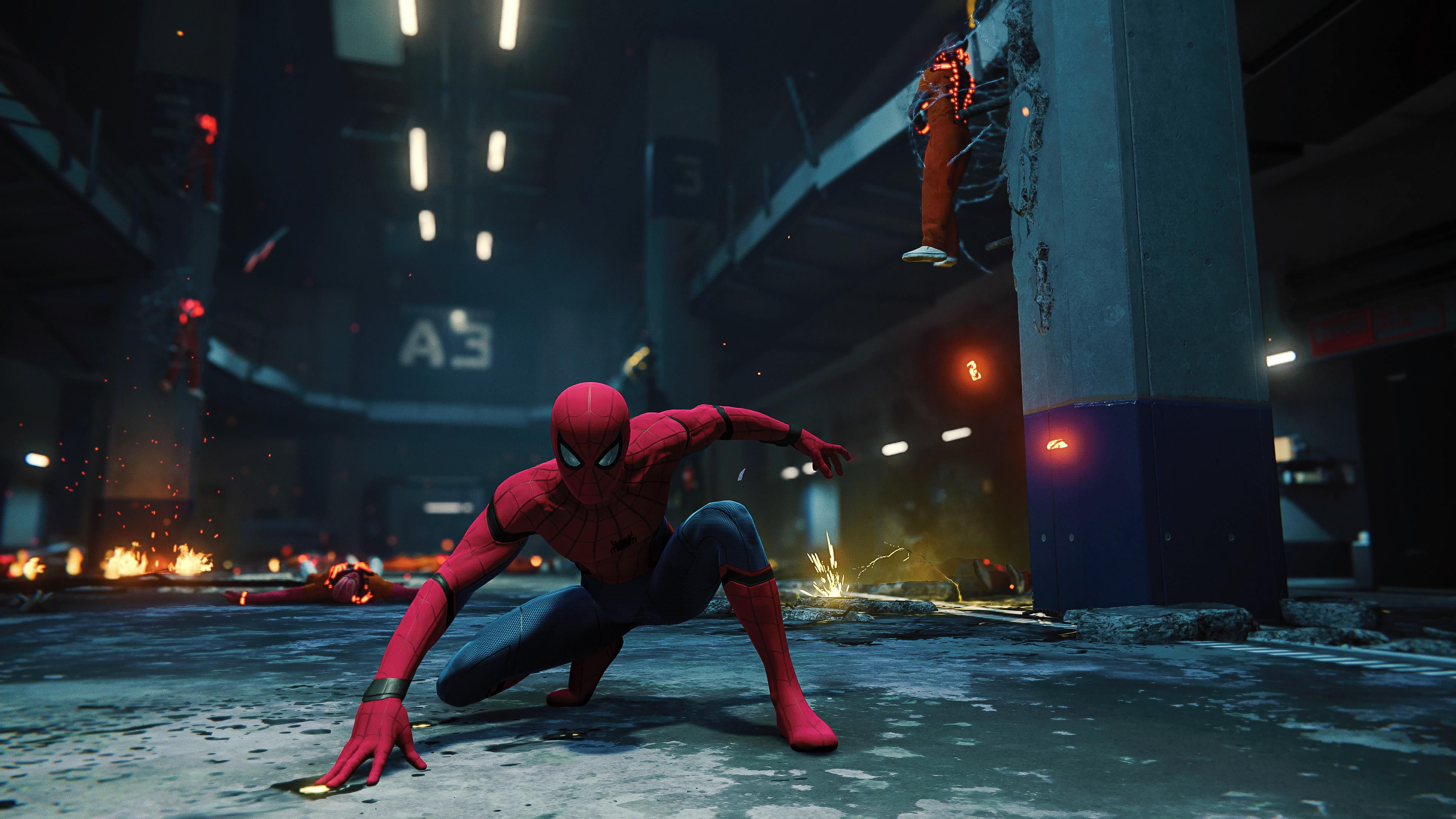 Wallpaper #knQdxY4B_8f4nGFa5XD915 Spiderman 4K PS4 HD Games 4K Wallpapers Images Backgrounds Photos