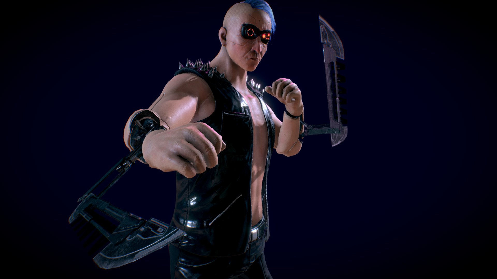 Wallpaper #7xowUJMB1yWOL4qgNn_e177 Cyberpunk Thug Melee Deep3dsea