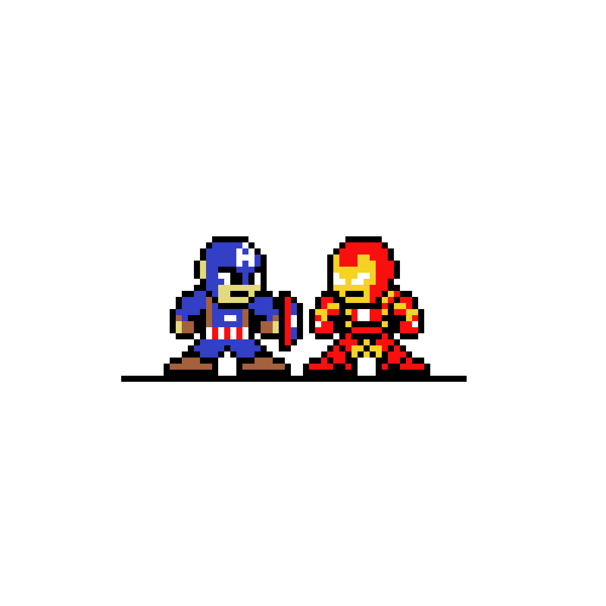 Wallpaper #Rn1n8Y4Bnwiau_P6kQnK25 Pixilart Captain America vs Iron Man by Phoenix101