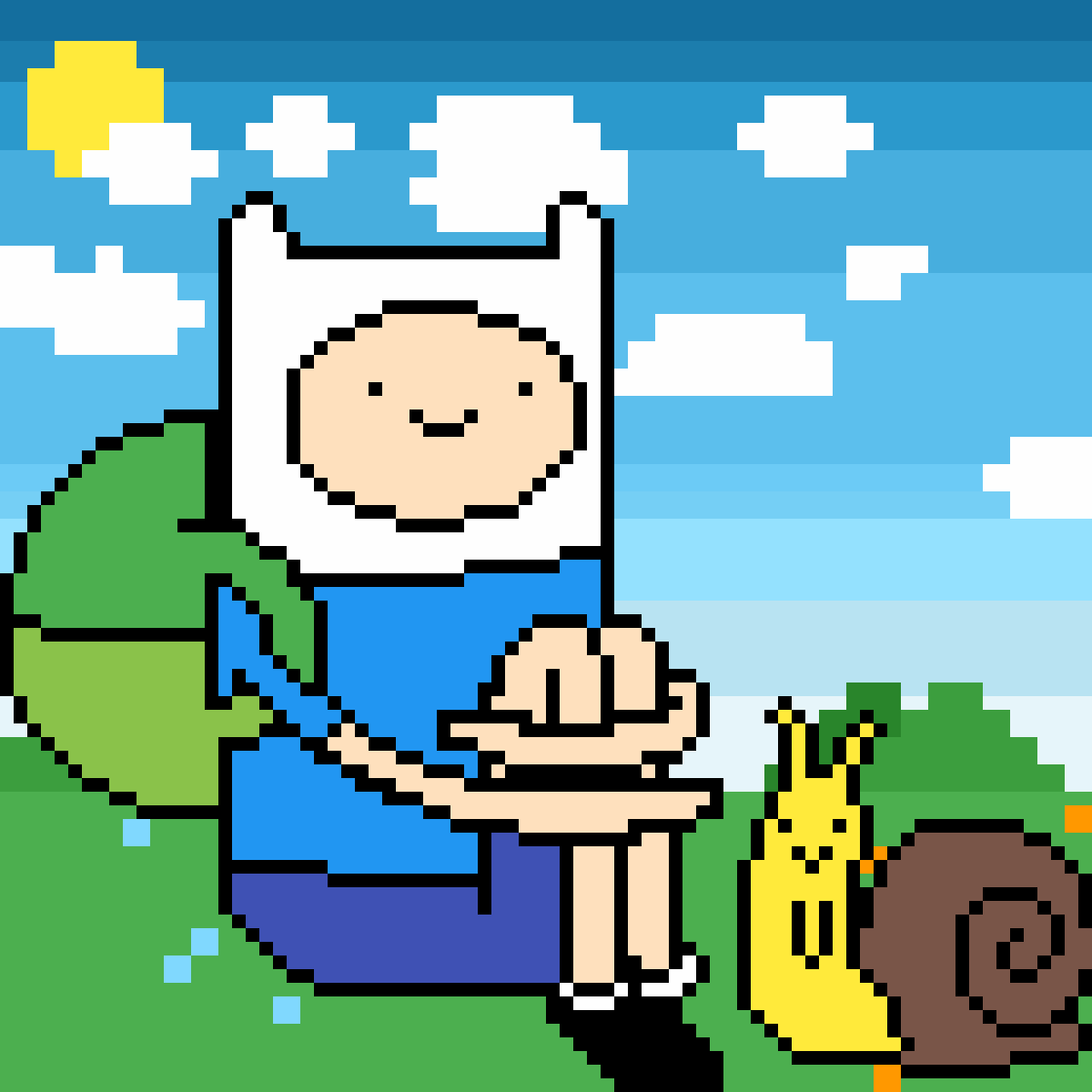 Wallpaper #01eb8 Download Join Finn and Jake for a Wild and Wacky Adventure