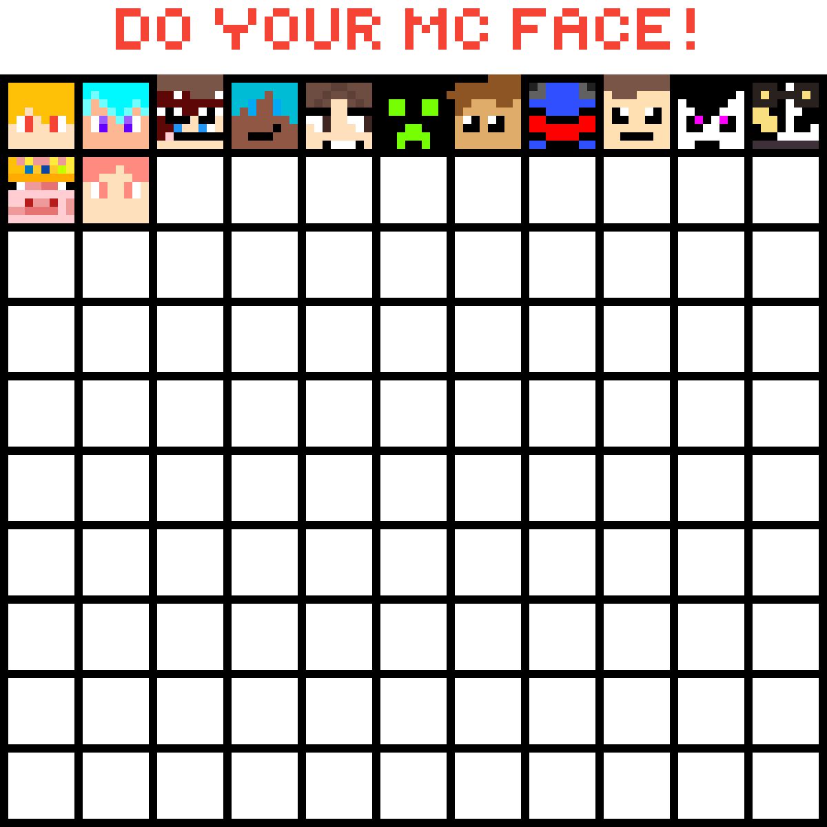 Wallpaper #xRdlPpMBPLD5_VENqd9N20 Editing Technoblade Free Online Pixel Art Drawing Tool Pixilart