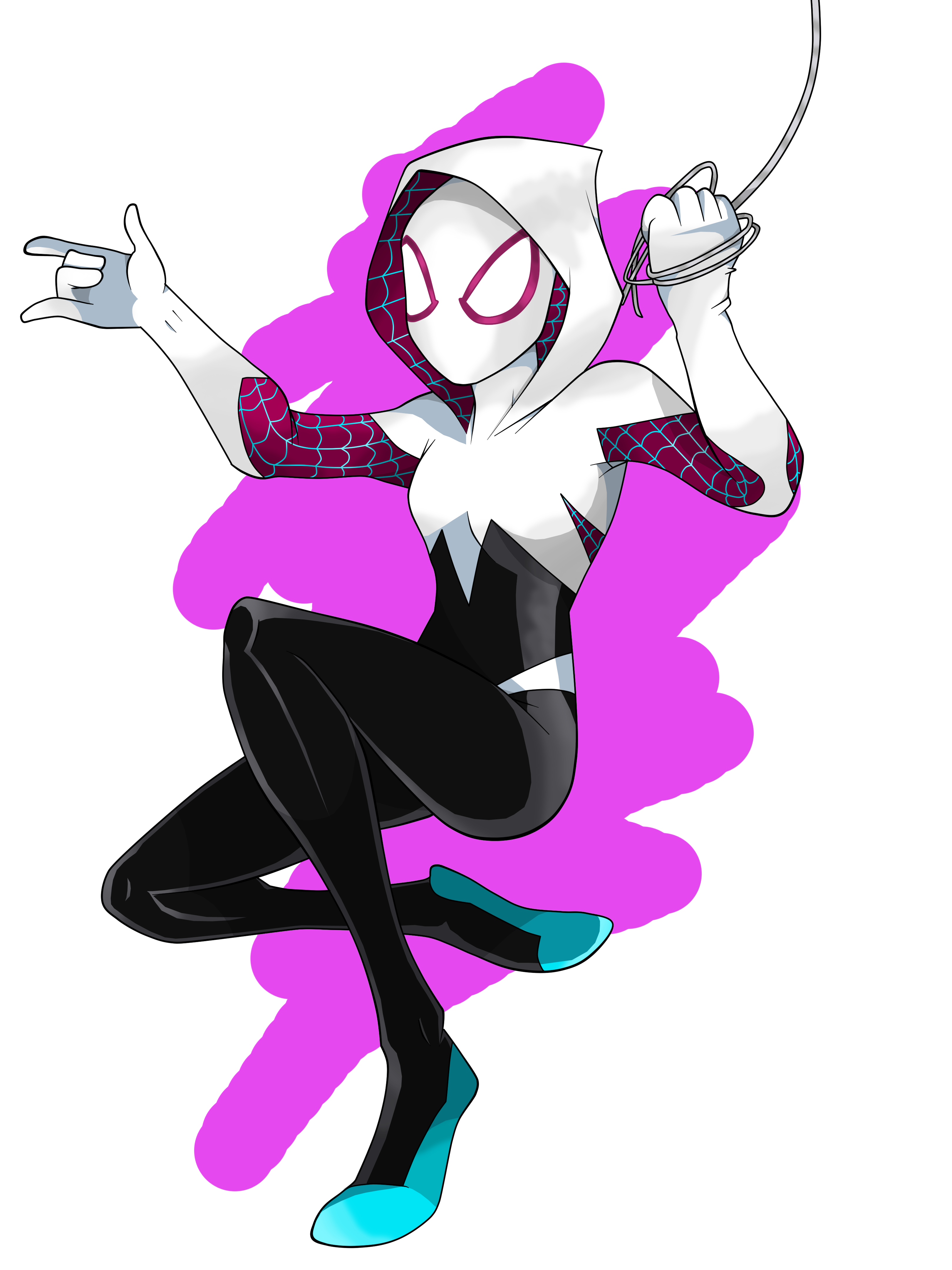 Wallpaper #nDGpNZMB5zzyi_yYQ1cr13 Spider Girl Gwen Png