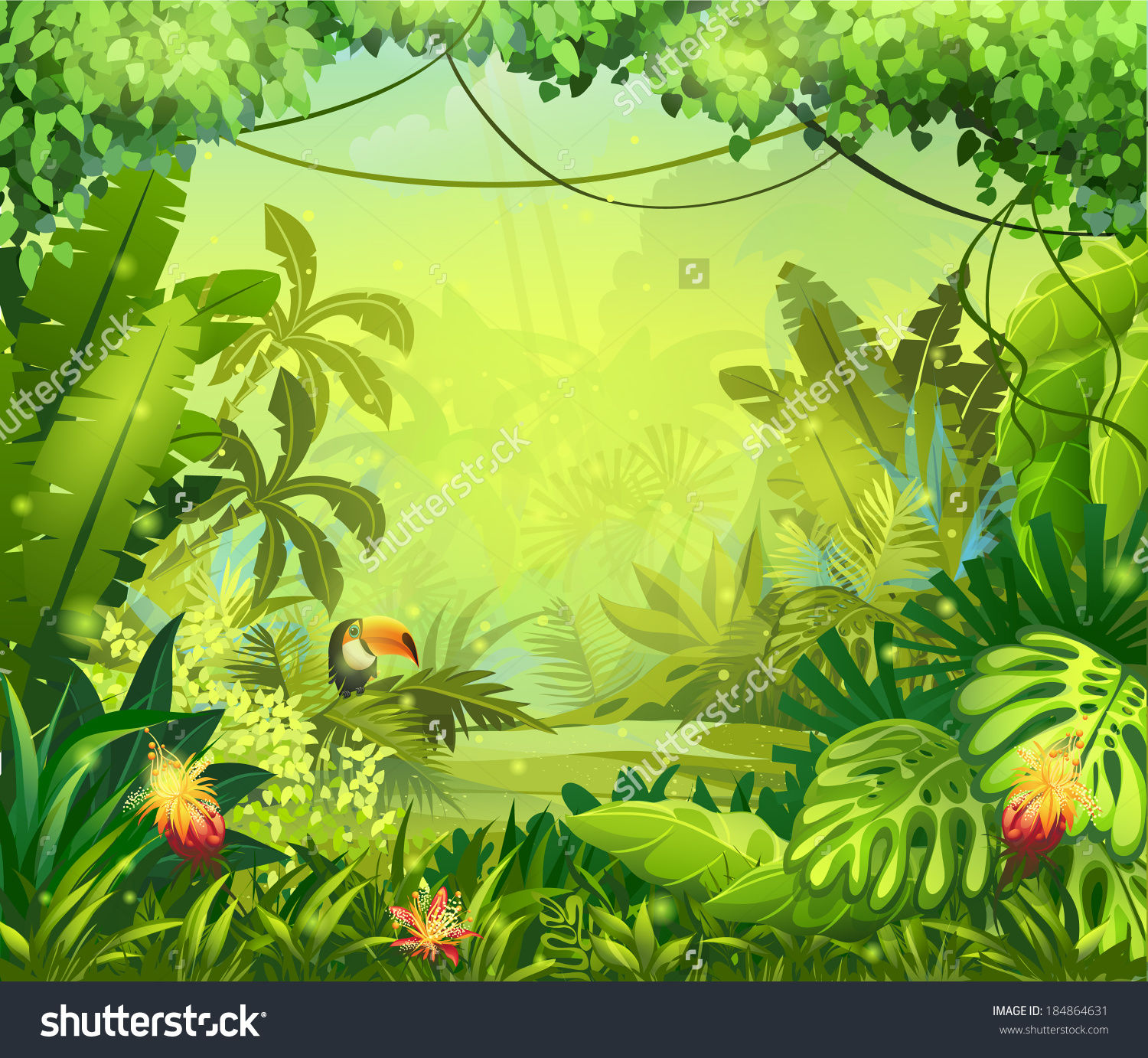 Wallpaper #03c4b Happy Jungle Safari Birthday Our Amhiraya Studio