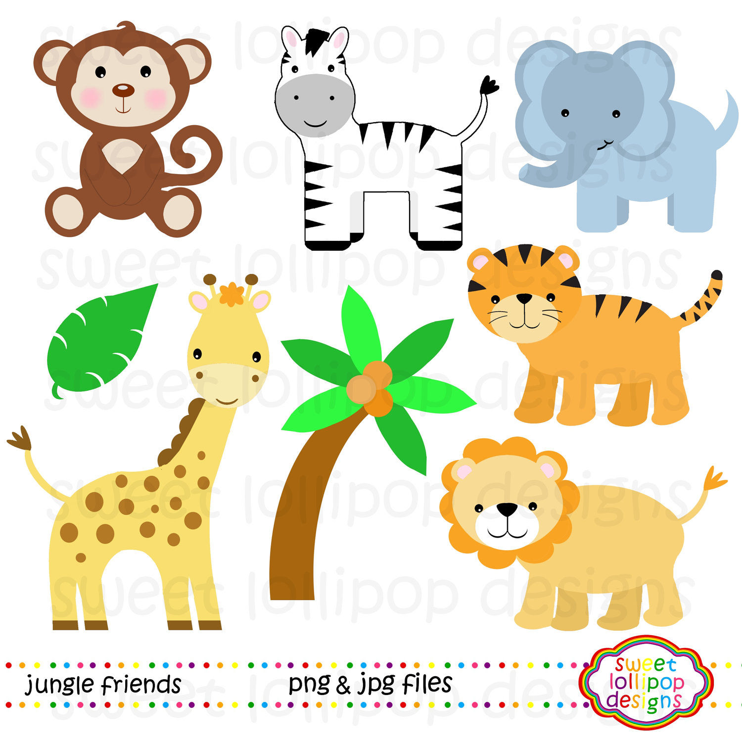 Wallpaper #03c4b Happy Jungle Safari Birthday Our Amhiraya Studio