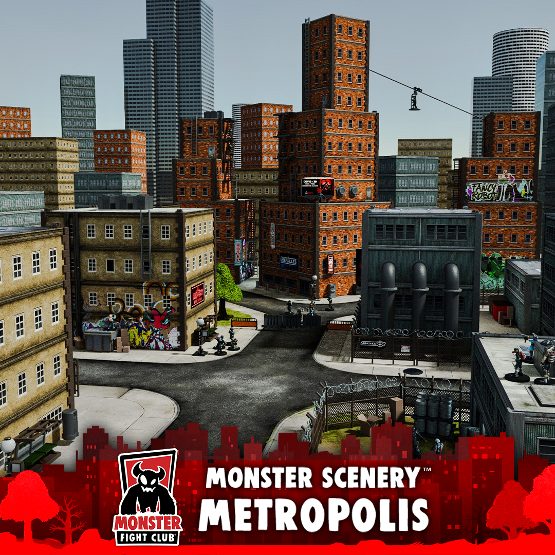 Wallpaper #82hwF5MBSpphPi3-DQ65490 Monster Scenery the Metropolis Collection Page 3