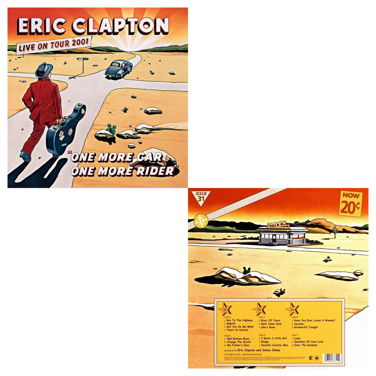 Wallpaper #SmjnHpMBSpphPi3-mCpj341 Eric Clapton One More Car One More Rider 3lp Vinyl Dienadelde