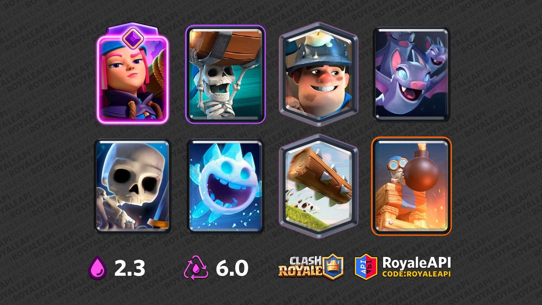 Wallpaper #d2ci6JIBSpphPi3-vzvN328 Wb Miner Bats 23 Cycle Bats Bomb Tower Firecracker Ice Spirit
