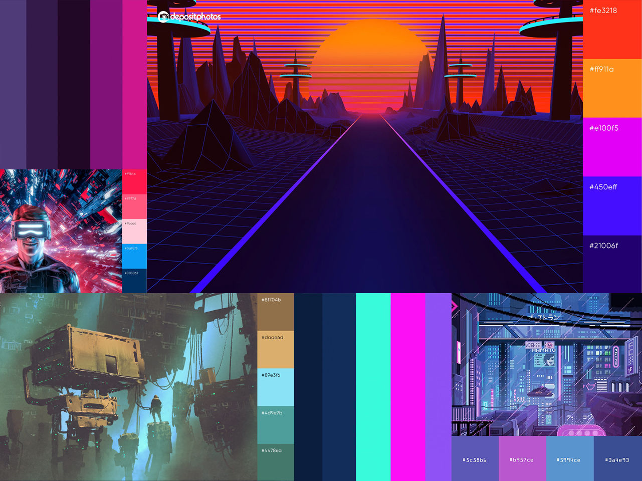Wallpaper #Qmc8E5MBSpphPi3-bv-l6 Cyberpunk Design Trend Graphicdome 59 Off