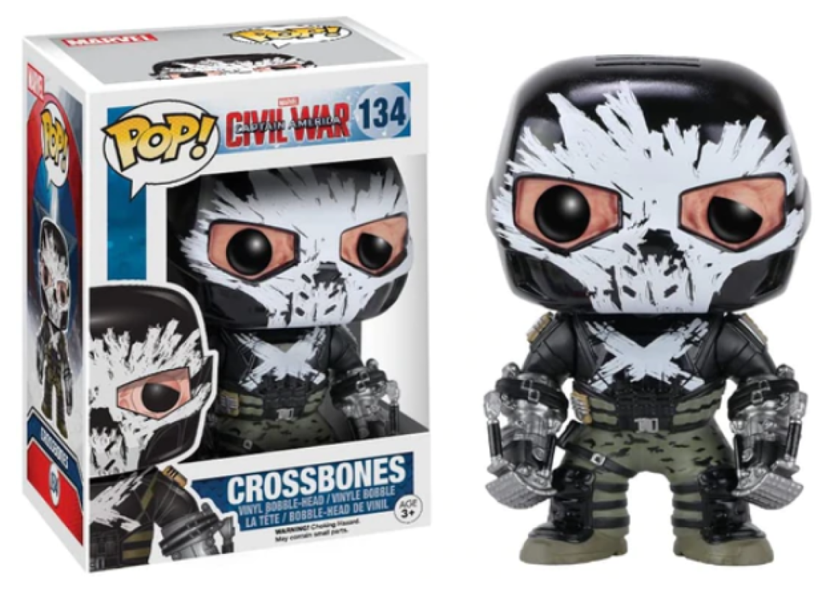 Wallpaper #_aV-OJMBVBiSkHCa5Y3h306 Funko Pop Marvel Civil War 134 Crossbones Damaged Box Argosytoyscouk