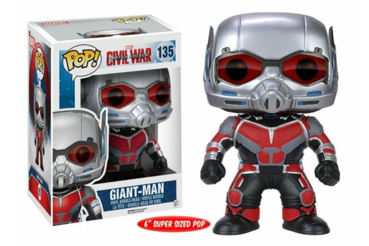 Wallpaper #a1I-NpMBMJD5Jq7_9wmI383 Funko Pop Marvel Civil War 135 Giant Man Argosytoyscouk