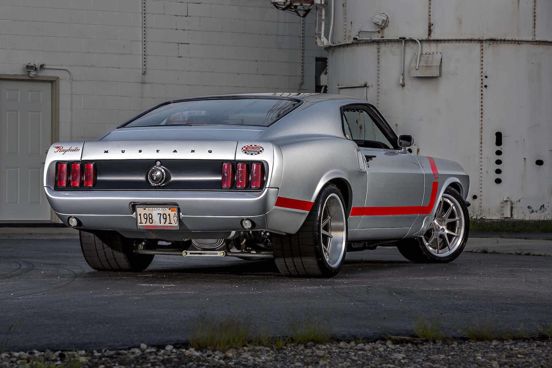 Wallpaper #AWfS7ZIBSpphPi3-wVqF8 Raybestos Brands 1969 Mustang on Forgeline Ga3c Concave Wheels
