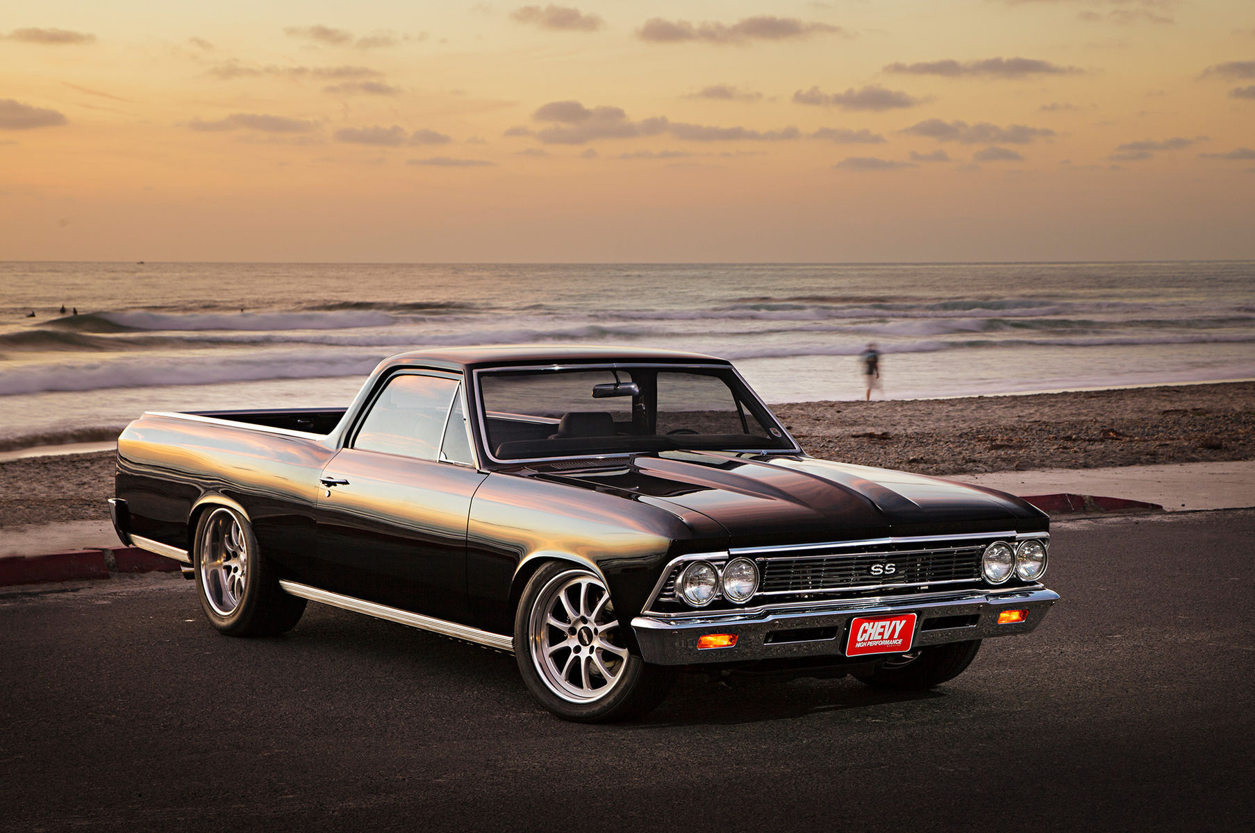 Wallpaper #qgM9ZpMBpyOg8YnEU9qL204 David Rolands 740hp Supercharged Ls2 Powered 1966 Chevy El Camino on
