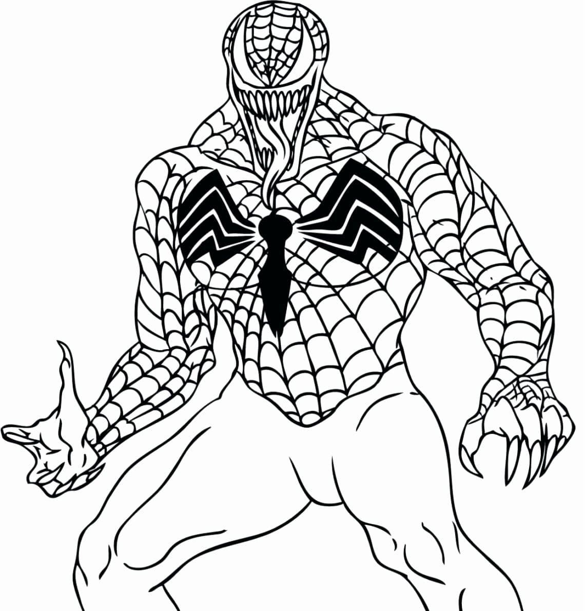 Wallpaper #x8YLM5MBVgN6TXj6xXfT0 Spiderman Venom Coloring Pages