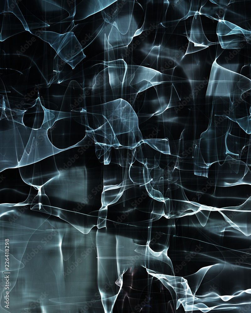 Wallpaper #g7hm25IBJvJKYCmEHPZH111 Geometric Water Caustic Texture Blu and Black Pattern Stock Photo