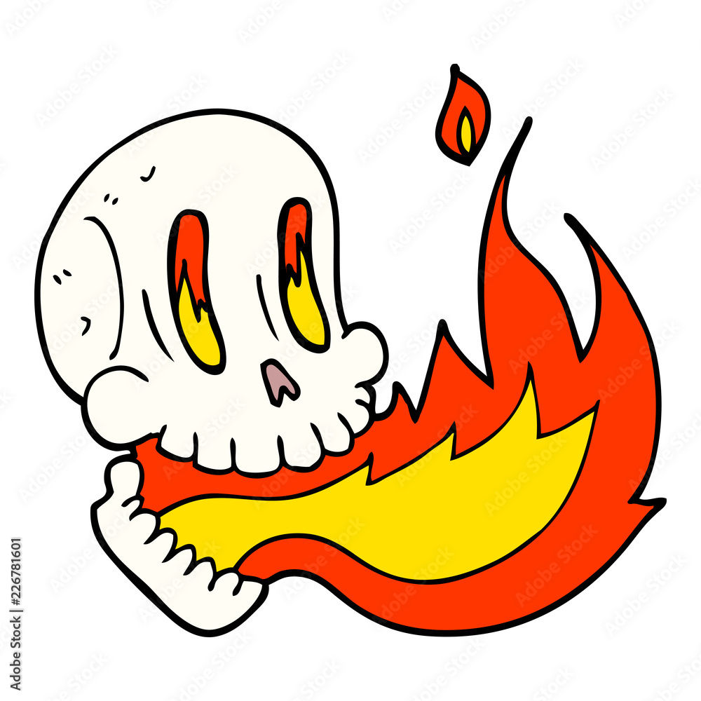 Wallpaper #XLhI2JIBJvJKYCmEa-fn41 Animated Flaming Skull