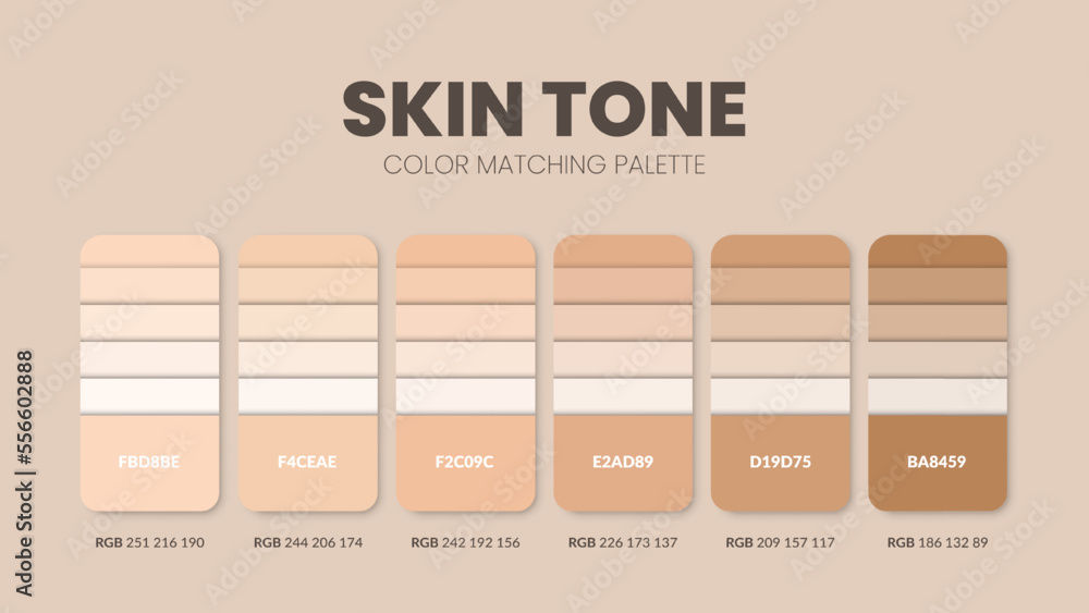 Wallpaper #e3af3 Skin Tone Mixing Chart Create Art with Me