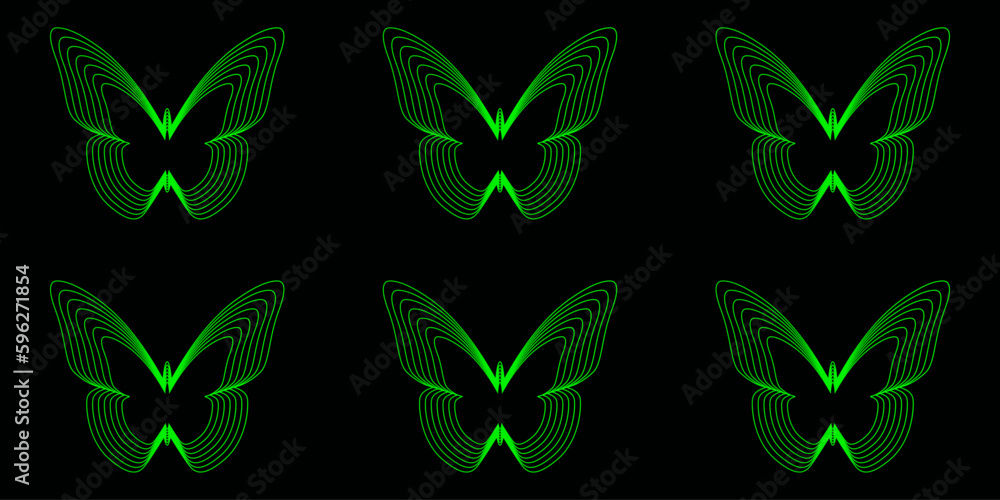 Wallpaper #Drjq2pIBJvJKYCmEPvSR52 Butterfliesy2k Aestheticfuturistic Design Elements Shape Set Y2k