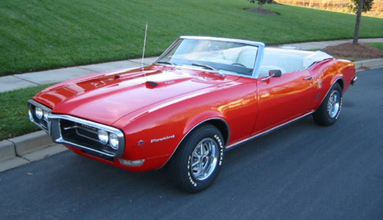Wallpaper #KpyZ4pIBZHQxiYarYME552 1968 Red 400 Firebird Convertible