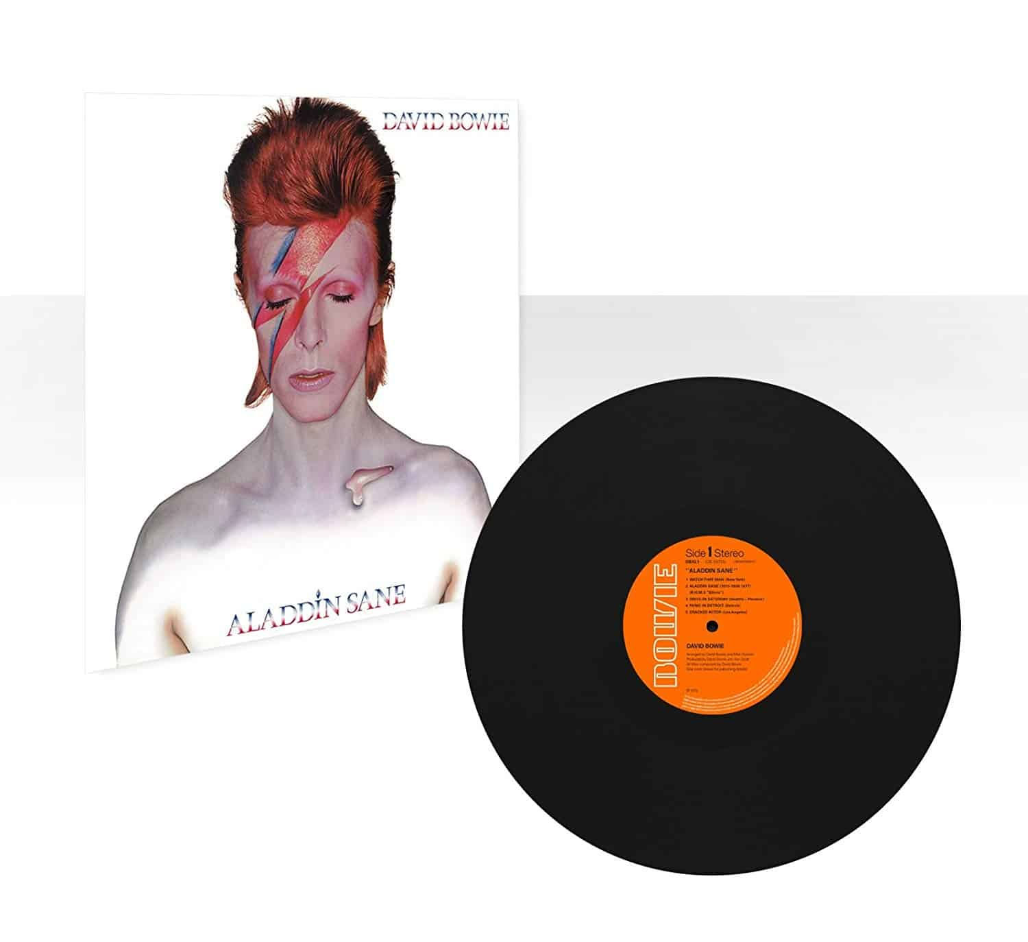 Wallpaper #7030a Aladdin Sane De David Bowie Cd Chez Libertemusic Ref123255141