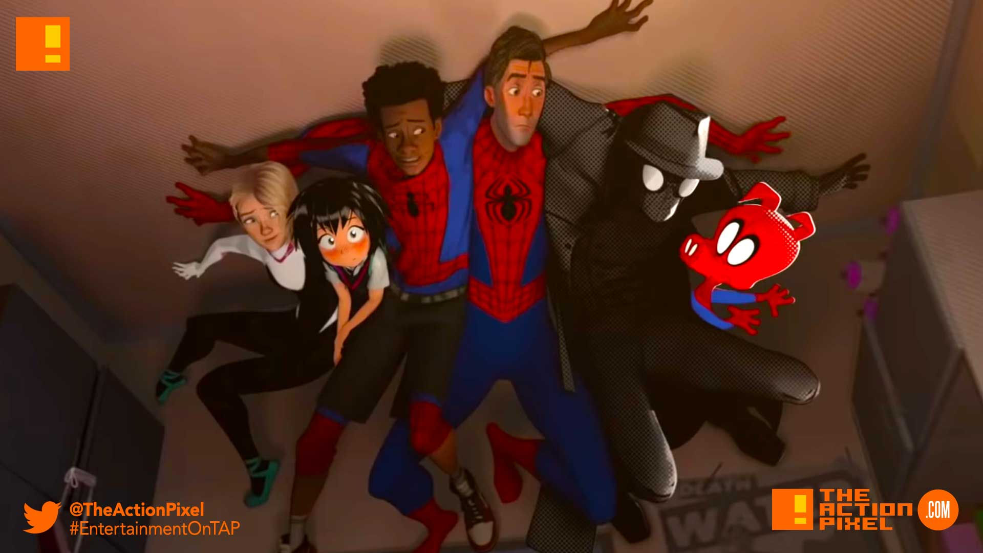 Wallpaper #QiwuSZMB0E1QgA7wj_Jf134 Spider Man into the Spider Verse Brings a Plethora of Spideys to