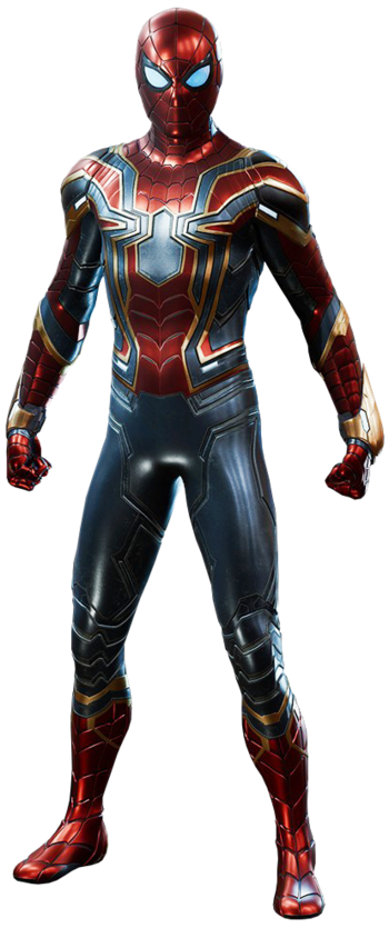 Wallpaper #33a76 Homecomings Iron Spider Suit Revealed Screen Rant