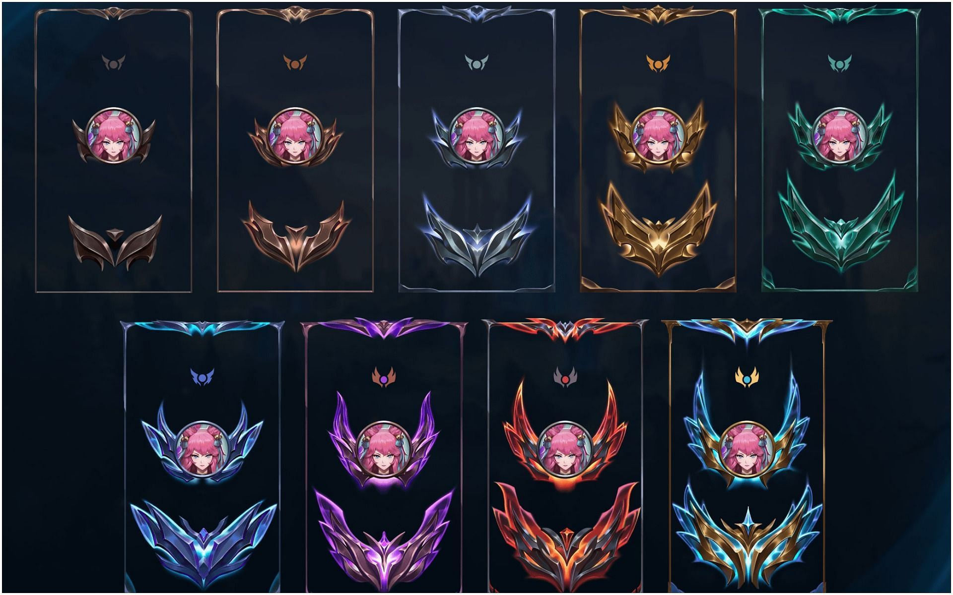 Wallpaper #fQOiZpMBpyOg8YnEZtvc366 League of Legends Season 2023 All New Skins Rewards and Champions
