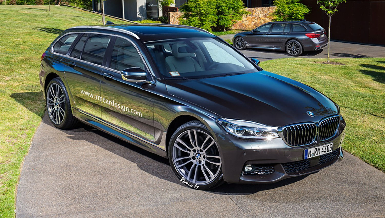 Wallpaper #FXNYgo4BFI5NbQksvBmd28 2017 BMW 5 Series Sedan and Touring Wagon Rendered Photos Caradvice