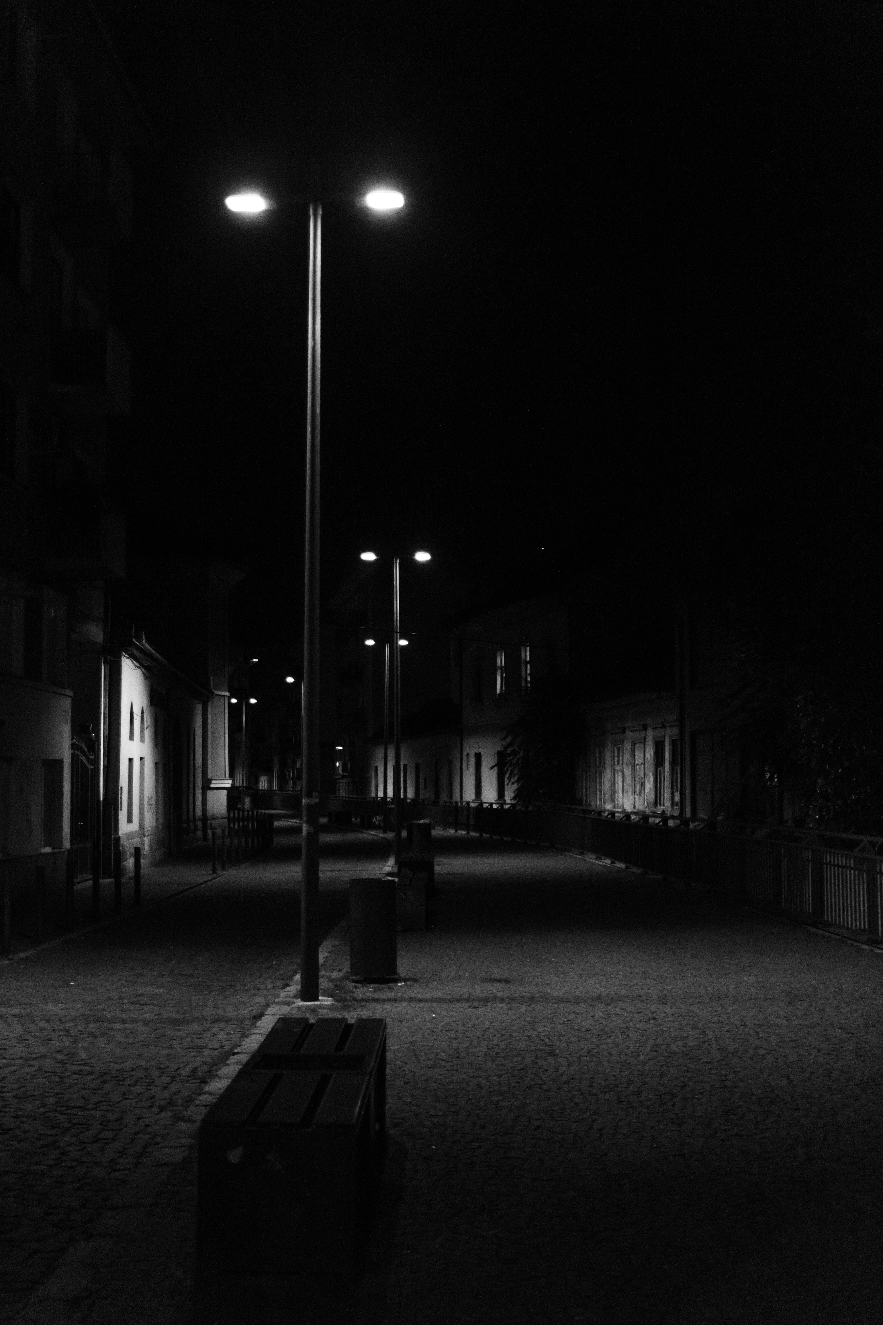Wallpaper #iGdCDJMBSpphPi3-q93389 Free Images Street Light Darkness Night Black and White Light