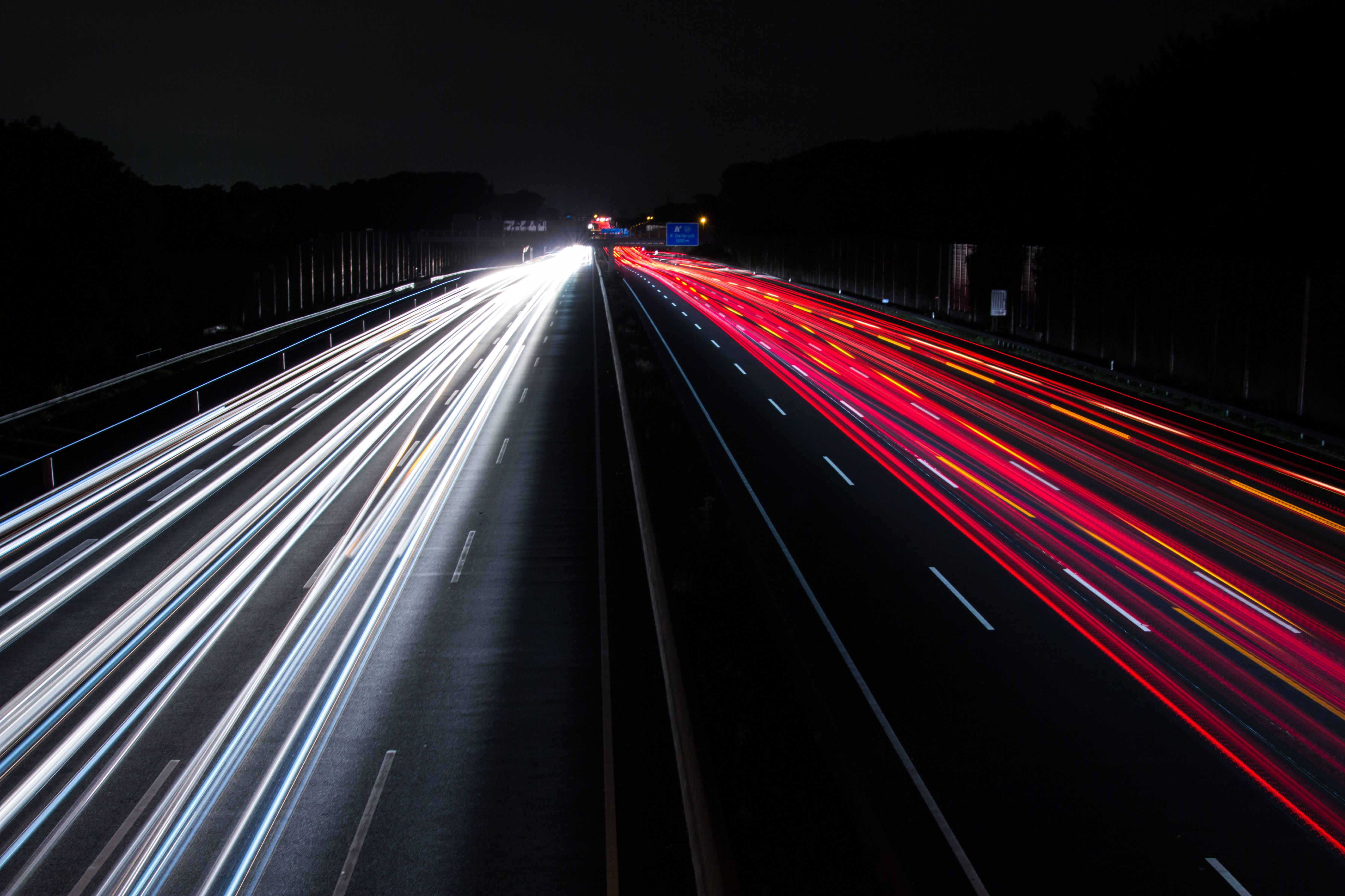Wallpaper #sRmFFI8BtGB6xQ78JWih36 Free Images Lights Night Highway Motion Traffic Light Speed