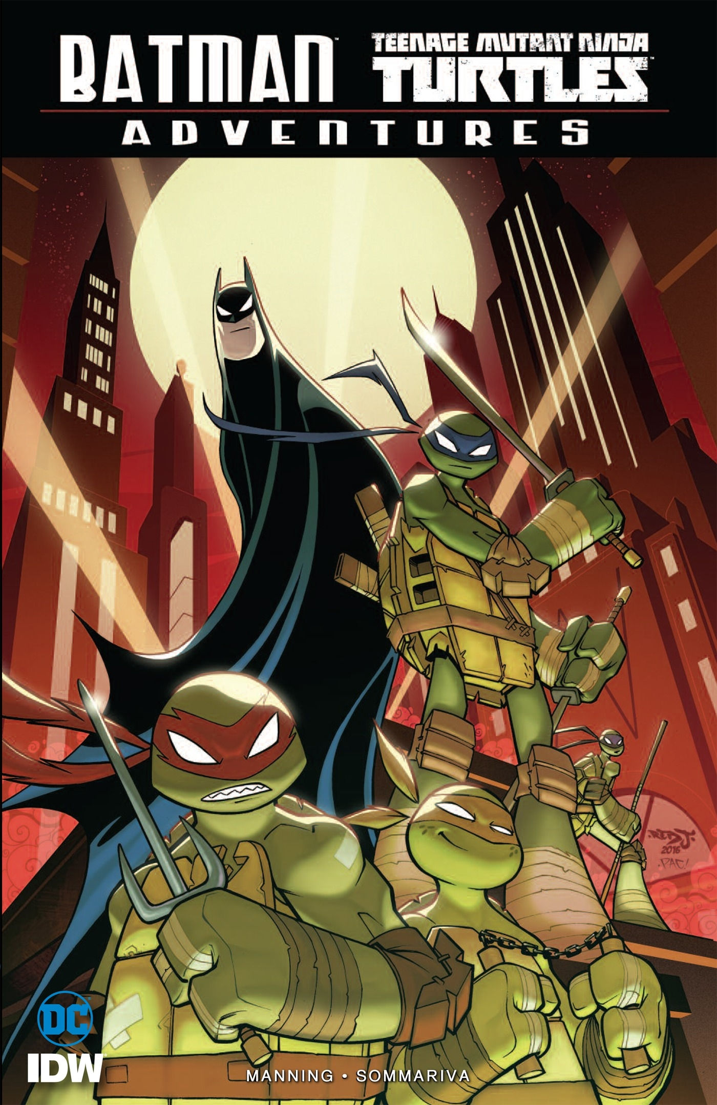 Wallpaper #UuqlVpMBlwTYPL18HxB2141 Batmanteenage Mutant Ninja Turtles Adventures by Matthew K Manning