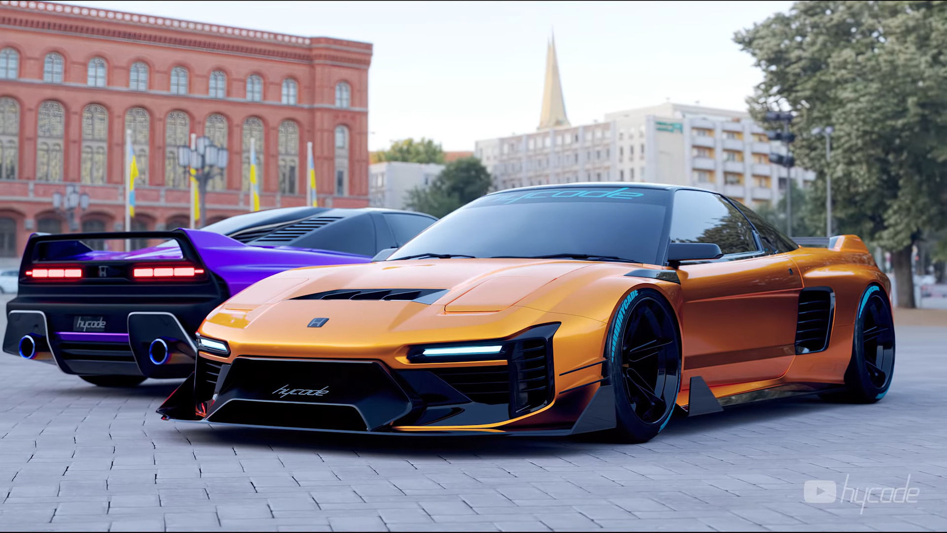 Wallpaper #LhmfB48BtGB6xQ78aleL33 Honda Nsx Gets Widebody Jdm Supercar Look in Epic Hycade Rendering