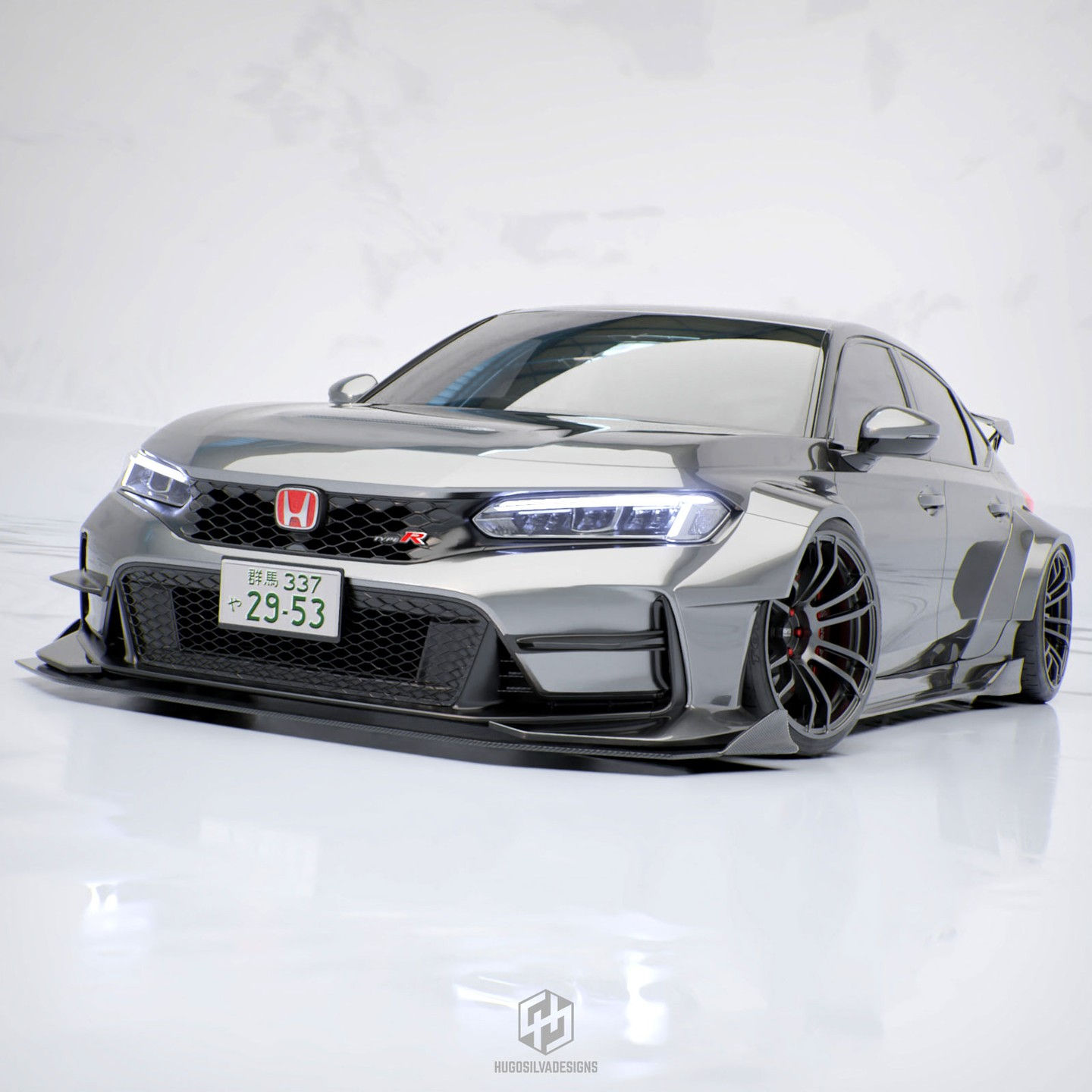 Wallpaper #eqXVNpMBVBiSkHCacIqq148 Varis Full Wide Body Kit Honda Civic Type R 1997 2022 Eduaspirantcom