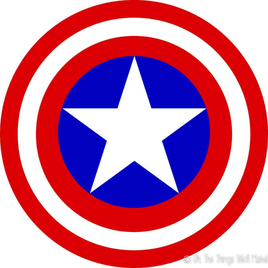 Wallpaper #I0Xfi44B7YBJg1BVipzR8 How to Make a Captain America Shield Oh the Things Well Make