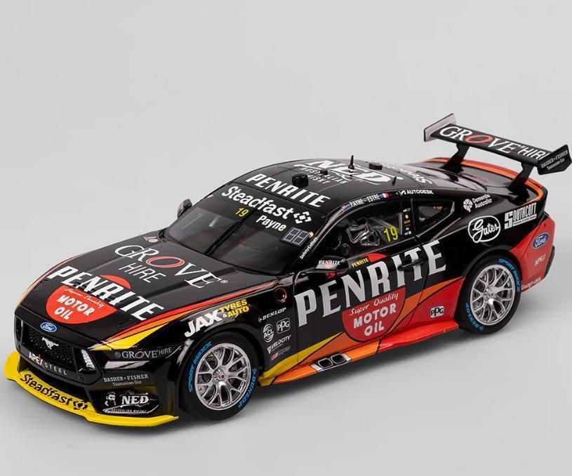 Wallpaper #driY3JIBJvJKYCmENPxe281 Penrite Racing 19 Ford Mustang GT 2023 Sandown 500 Retro Livery