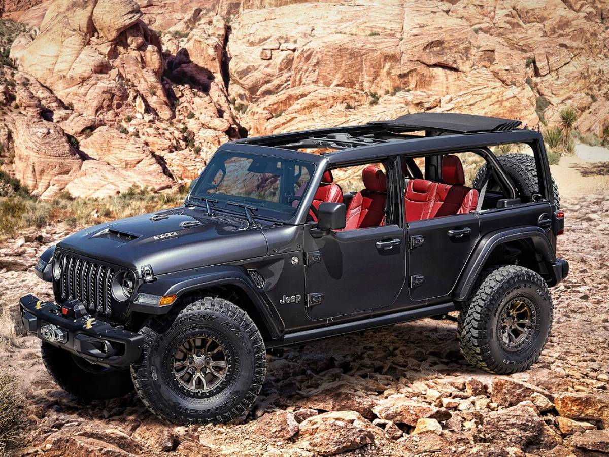 Wallpaper #nRnpO48BtGB6xQ78XLJk52 Jeep Wrangler Rubicon 392 Concept Svelato Il Prototipo Con Il V8 64